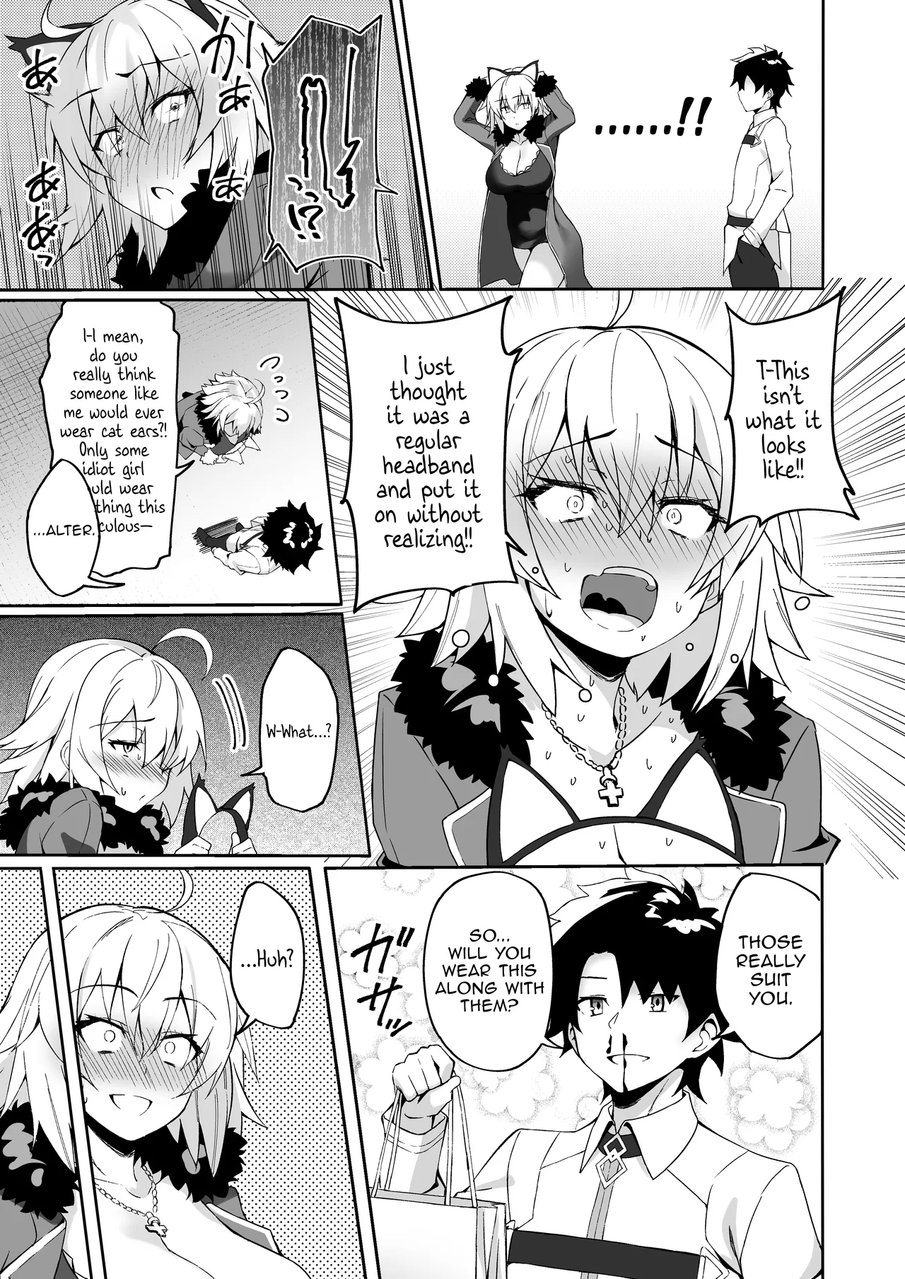 Nekomimi Jeanne to Hitasura Koubi Suru Hon | Endless Mating with Cat-Eared Jeanne Alter - Page 4
