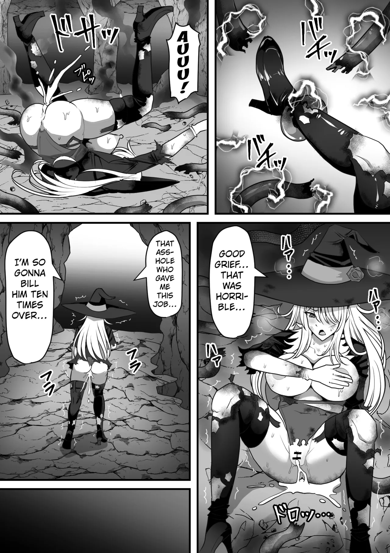 Majo ga Shokushu ni Kisei sa re Shokushu o Shussan shi Makuru Hanashi - Page 24