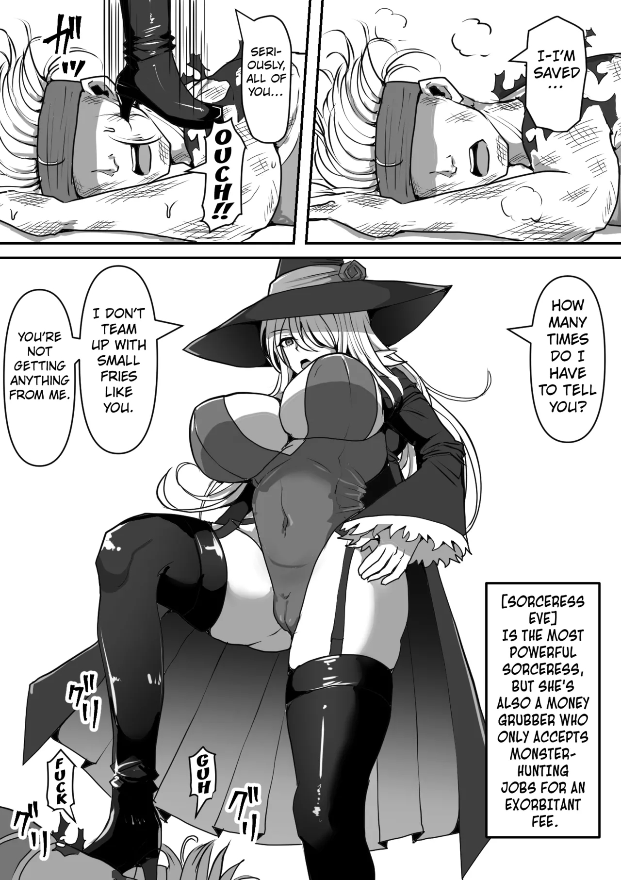 Majo ga Shokushu ni Kisei sa re Shokushu o Shussan shi Makuru Hanashi - Page 4