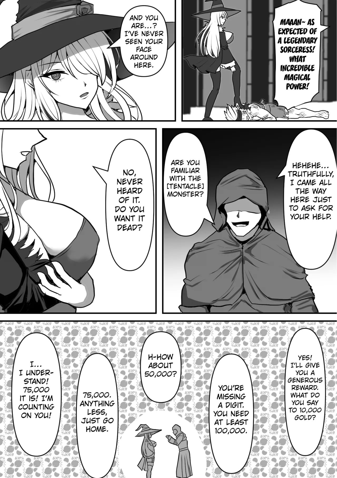 Majo ga Shokushu ni Kisei sa re Shokushu o Shussan shi Makuru Hanashi - Page 5