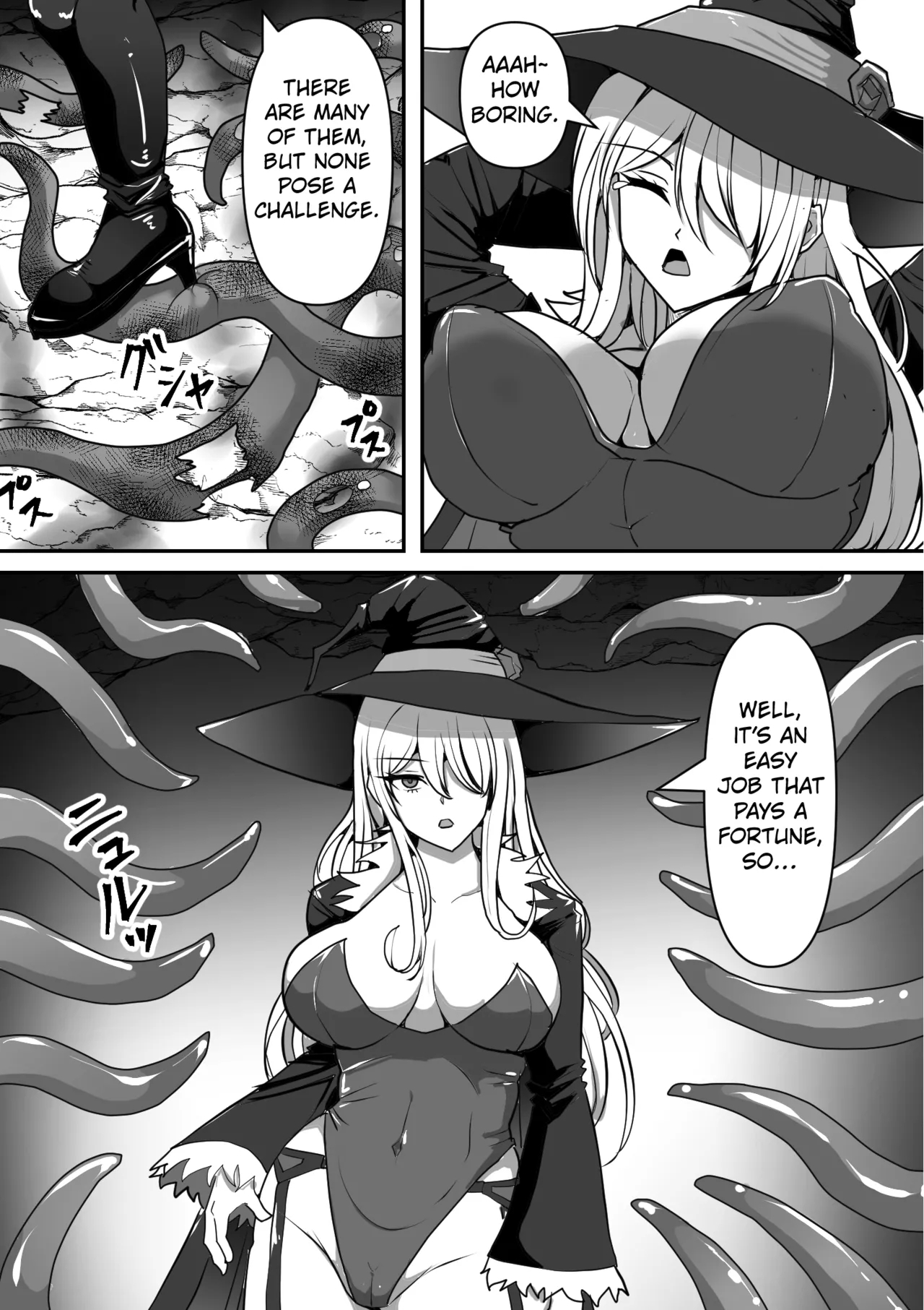 Majo ga Shokushu ni Kisei sa re Shokushu o Shussan shi Makuru Hanashi - Page 7