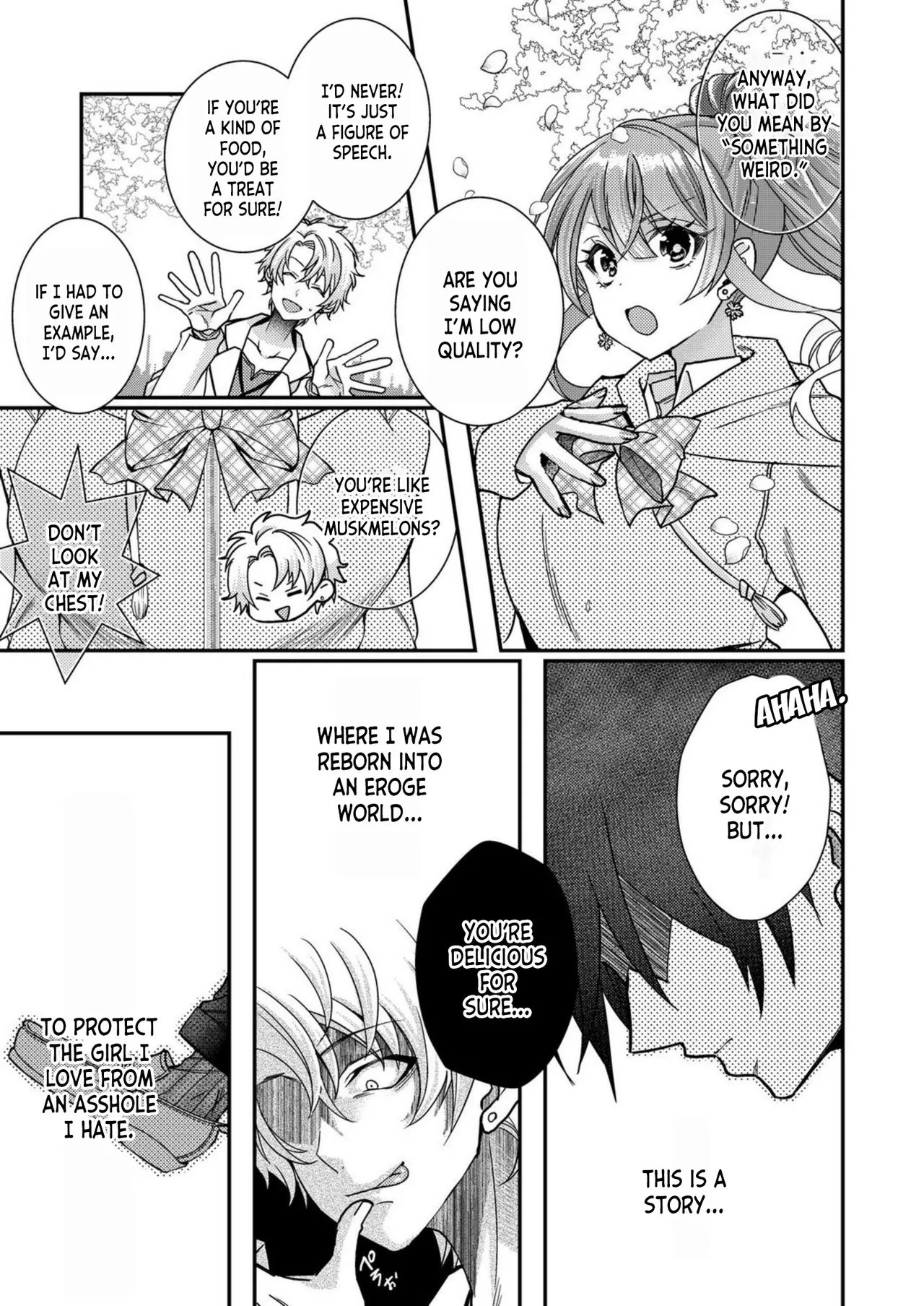 Eroge Sekai ni Tensei Shita ore ga, Oshi e no ai de Netorare Hiroin o Shiawaseni Suru. ch.1-12 - Page 27