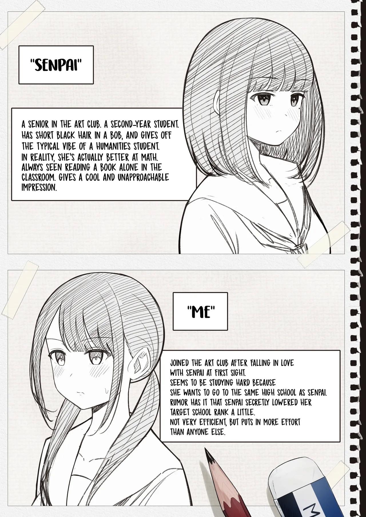 "Senpai" to "Watashi" | "Senpai" and "Me" - Page 2