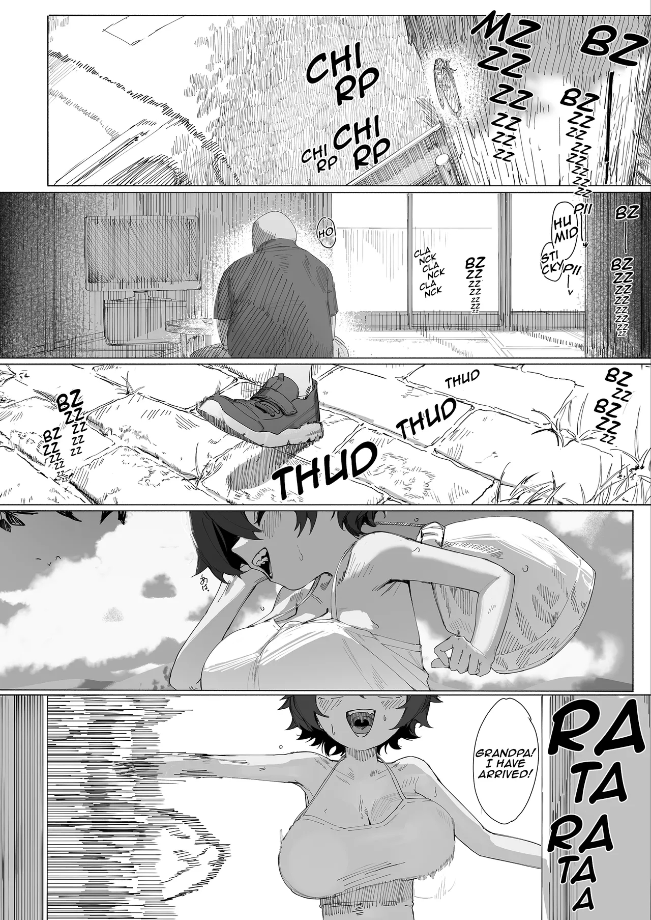 Sakichan to Issho! | Saki-chan's Summer Vacation Together With Her Grandpa! - Page 2