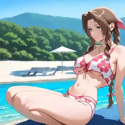 Aerith Banana Bouncer 2
