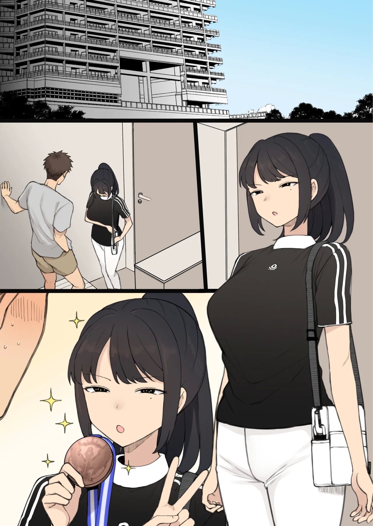 [テラスMC] アスリート×カップル×寝取らせ 完成版[無修正]无字 - Hentaiaz.com - 3