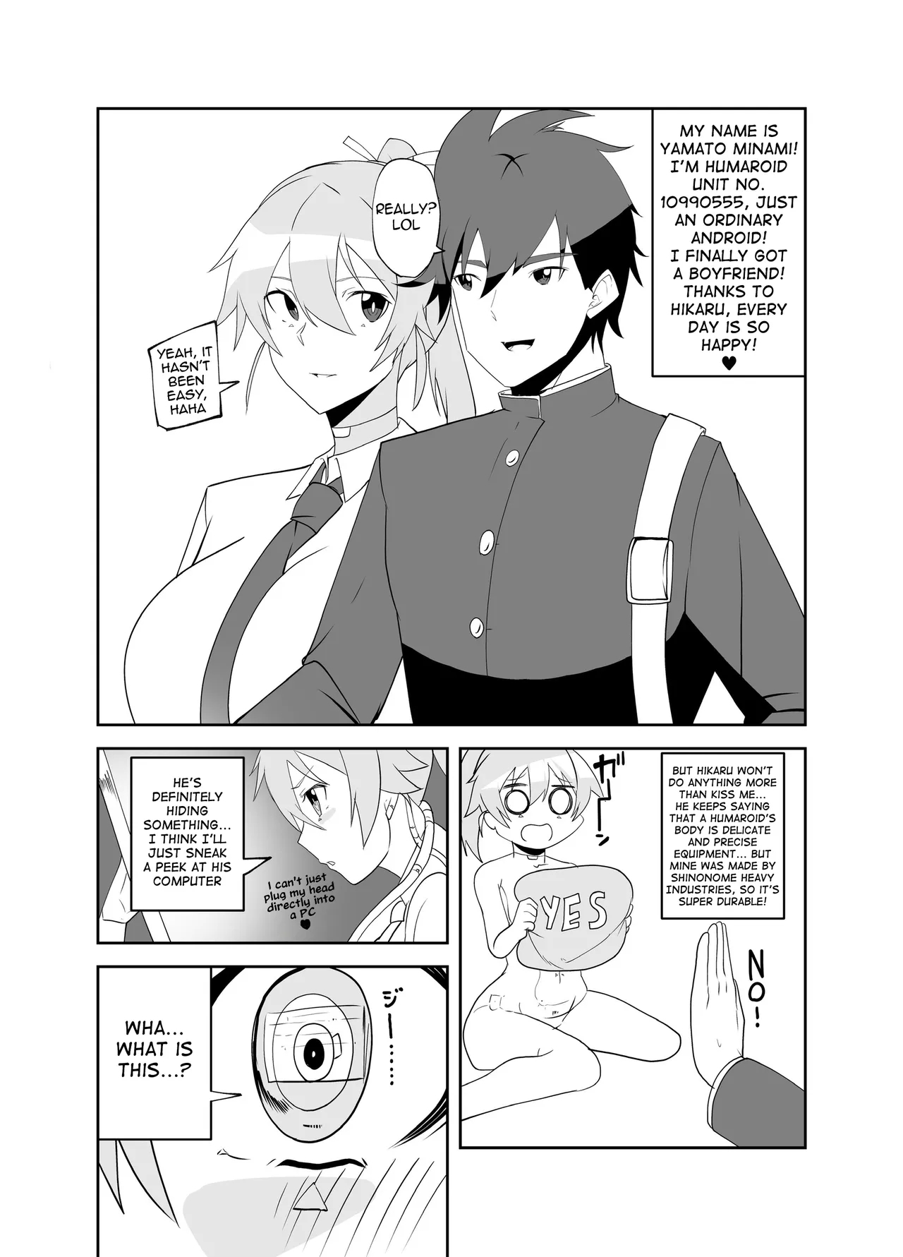 Humanroid no Semen Paradise! | Humaroid Semen Paradise! - Page 4
