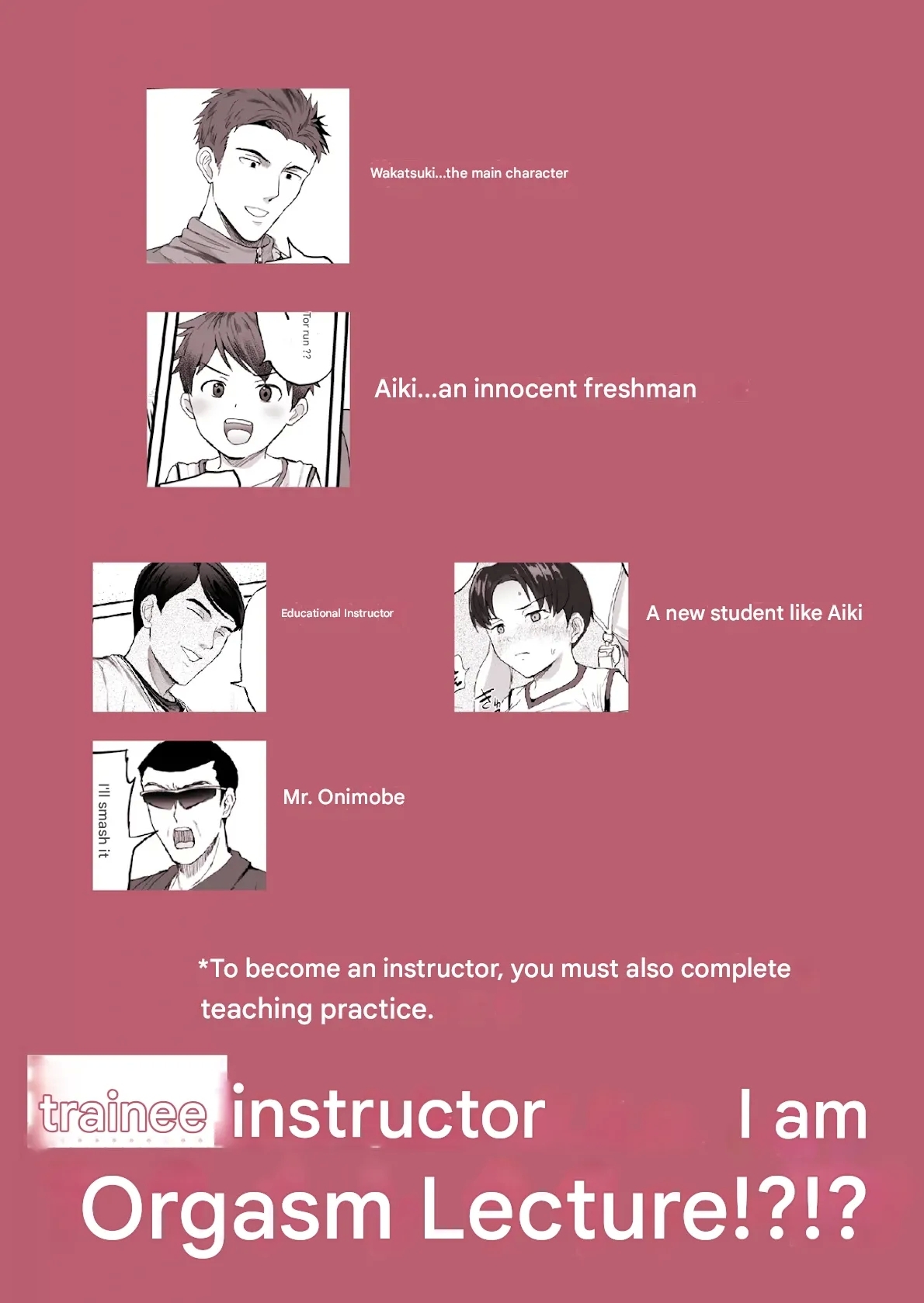 I'm the trainee instructor's orgasm lecture!! - Page 3