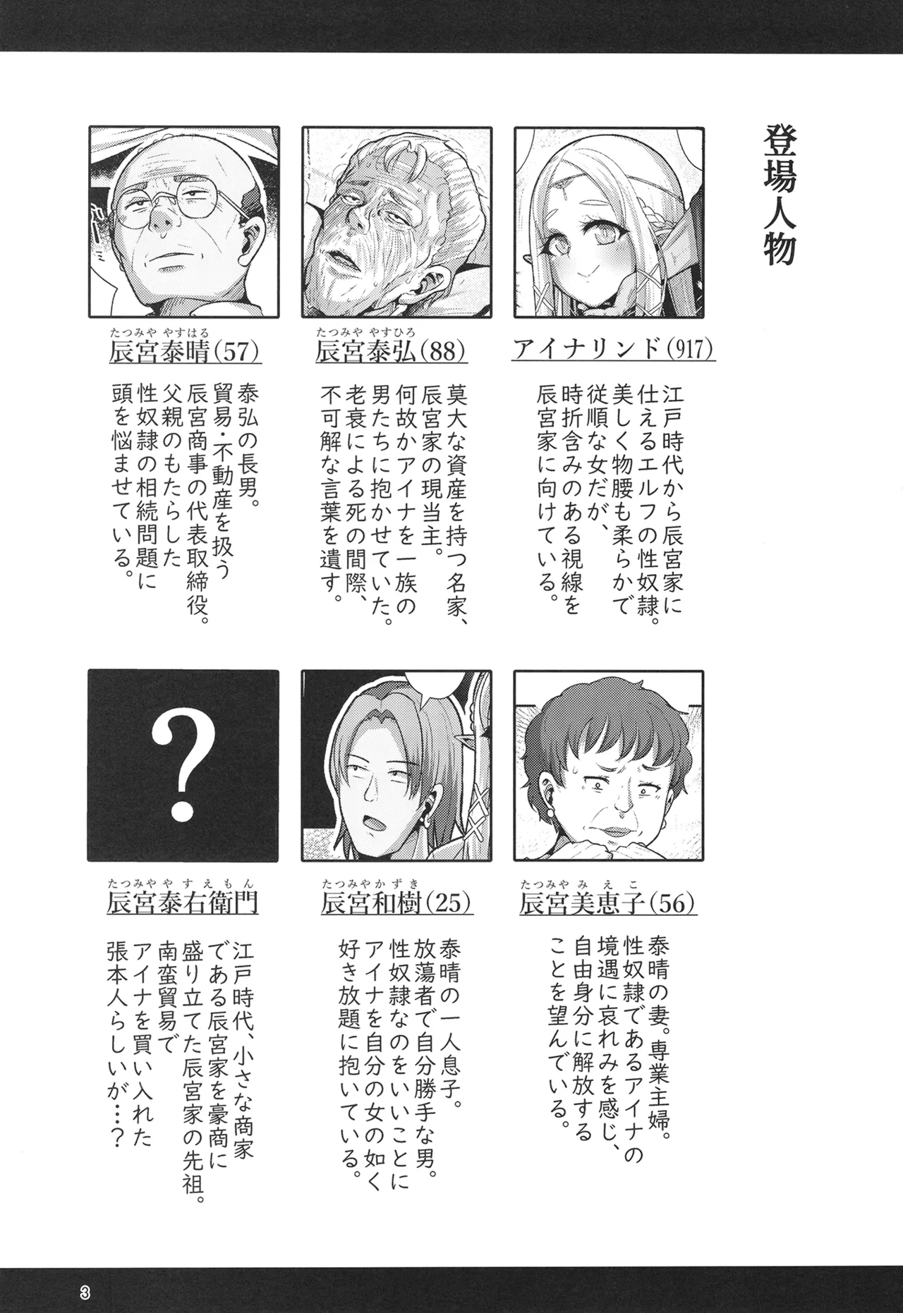 H Seidorei Elf no Souzoku Mondai ni Tsuite 2 ~ Sougi-hen - Page 4