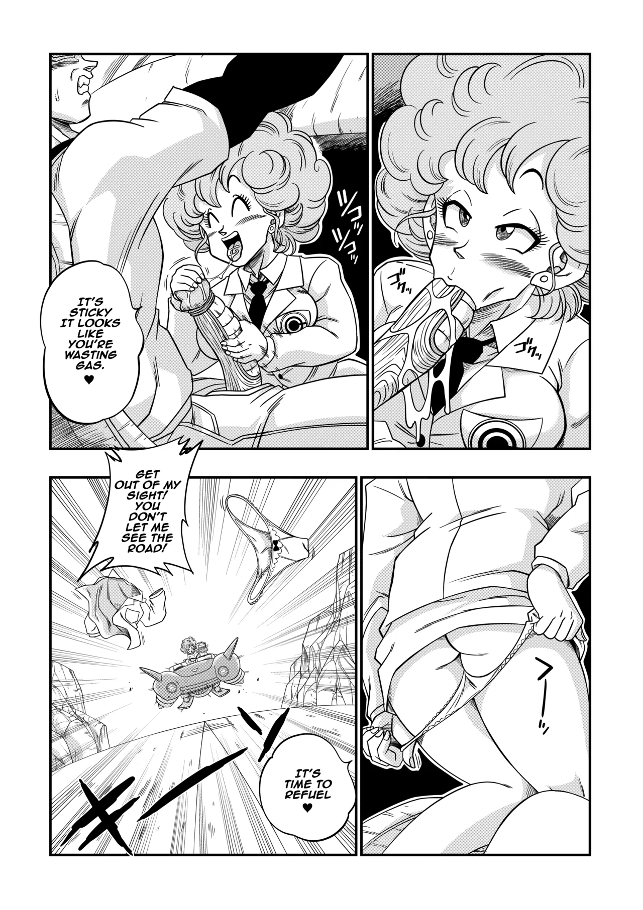 Burning Road! Driver's License - Page 9