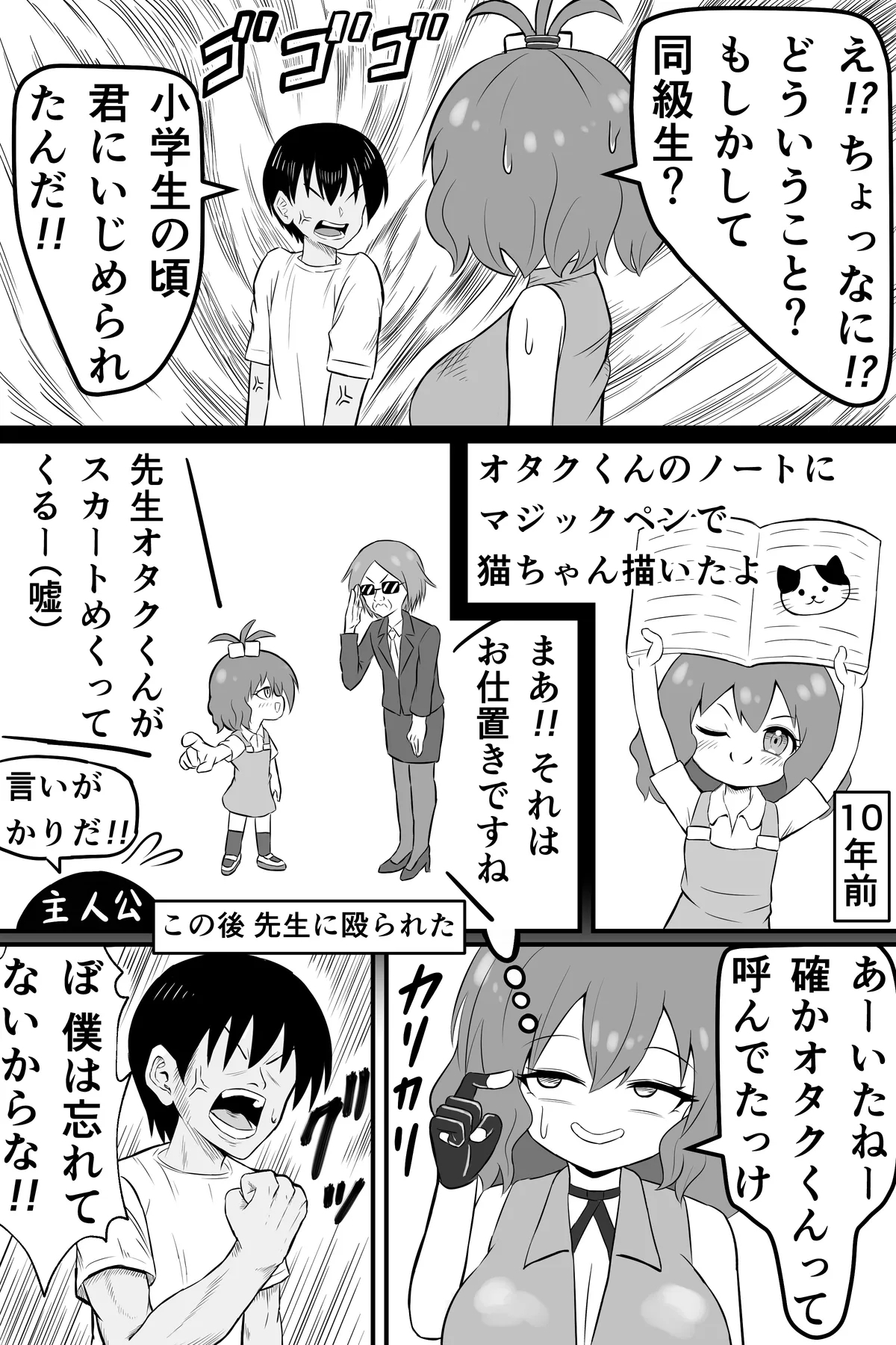 Mukashi Ore no Koto o Ijimete-ta Onna no Mitsugi Yako ni Naru Hanashi - Page 5
