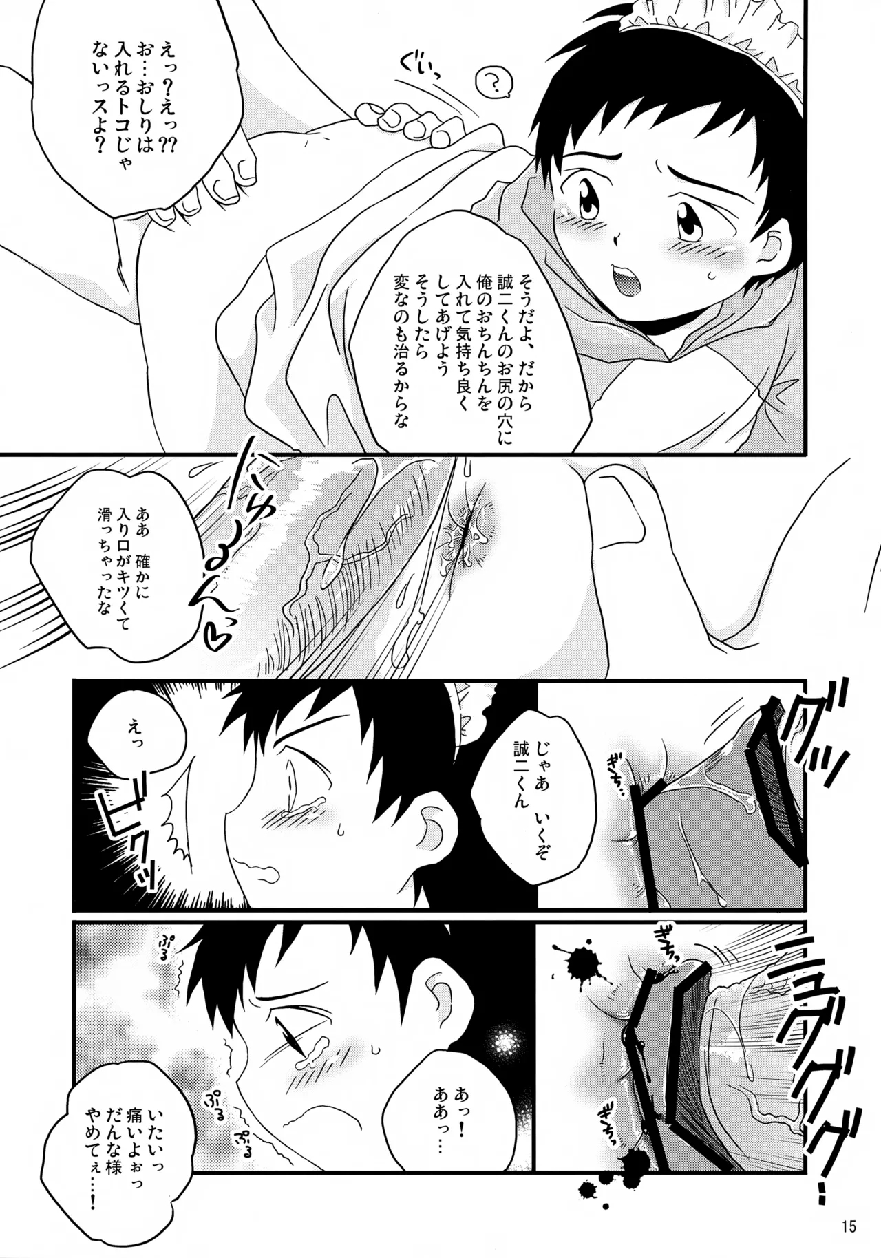 Chiccha na Maid Seiji-kun, Shii Shii. - Page 15