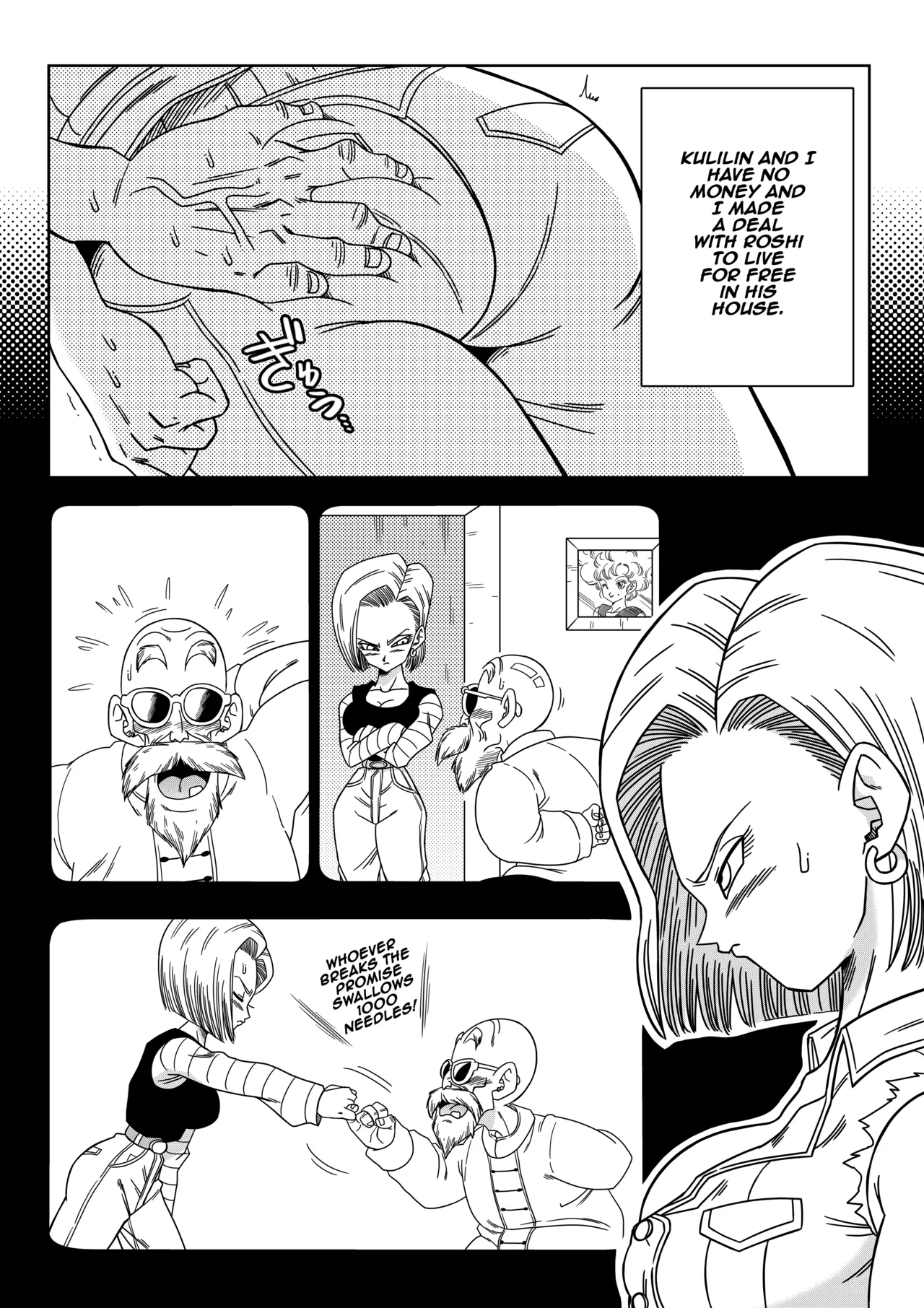 Android 18 vs. Master Roshi - Page 3