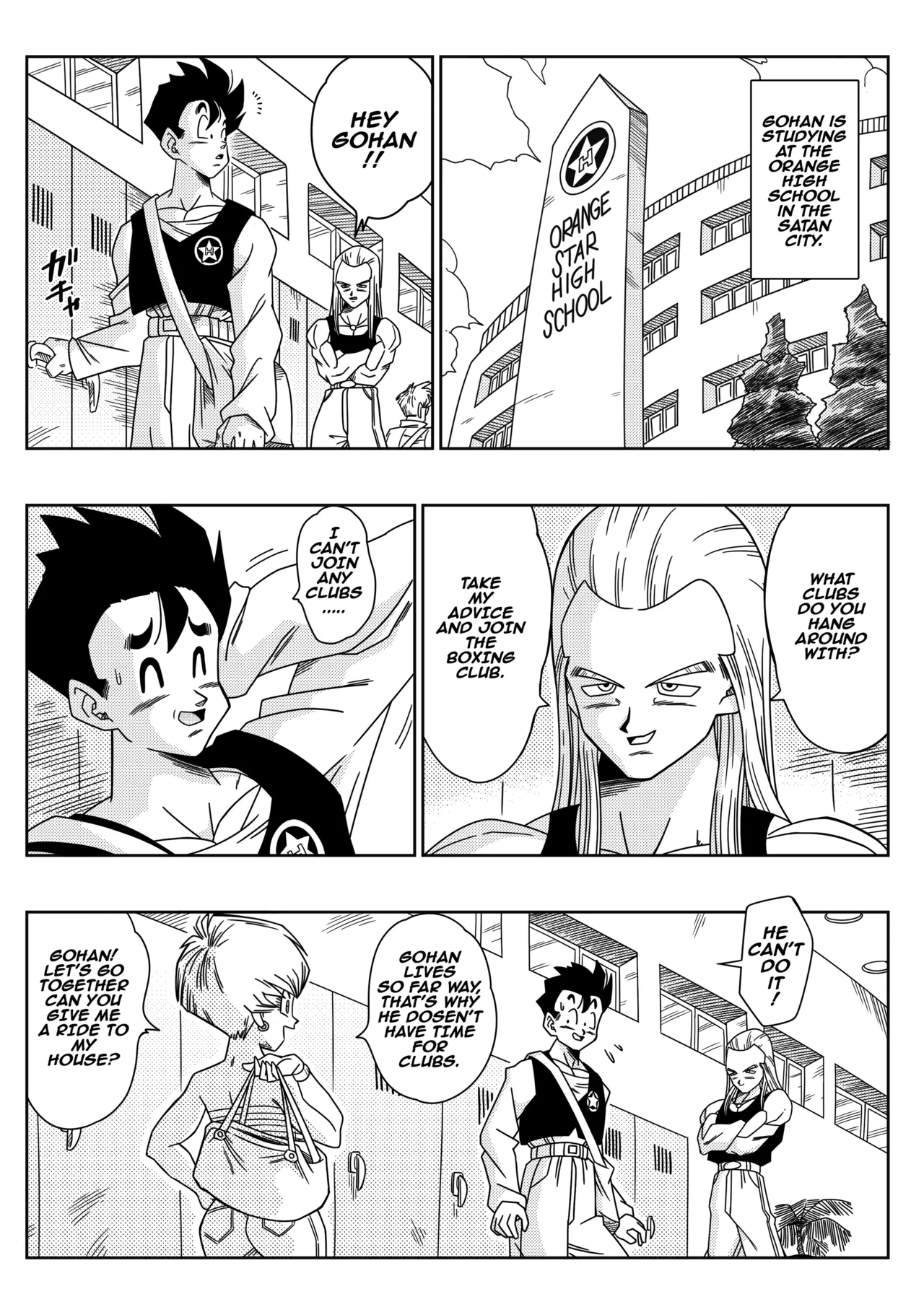 LOVE TRIANGLE Z Part 1 - Page 3