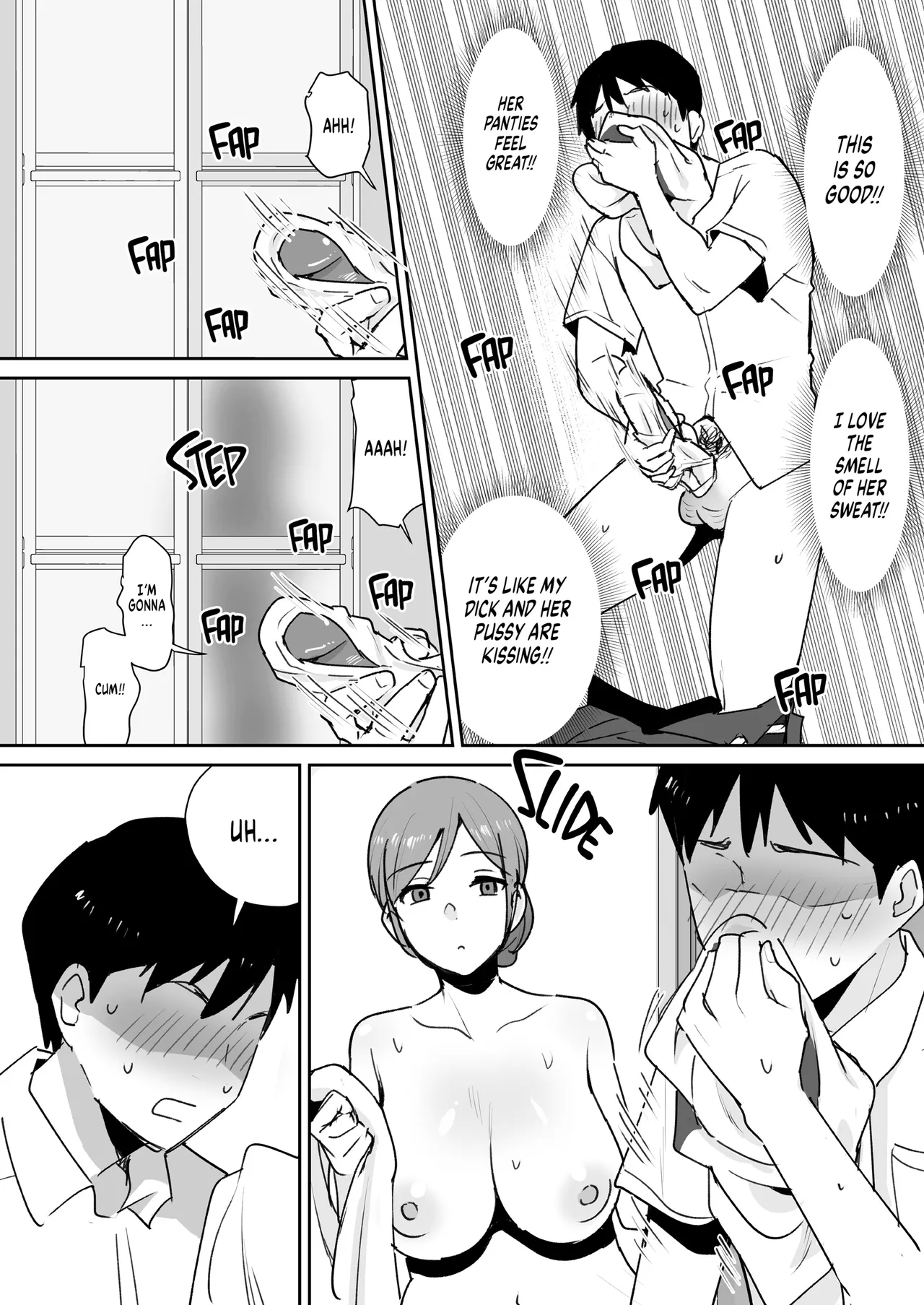 My Friend's Mom is Weak to a Huge Cock - Page 8