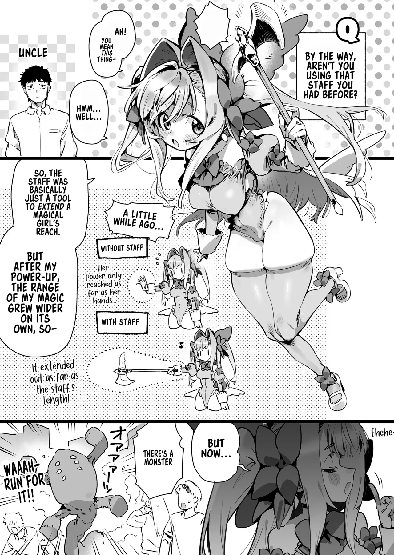 Mahou Shoujo wa Oji-san o Te ni Ireru 2 | The Magical Girl Makes Her Uncle Hers Forever – Part 2 - Page 88