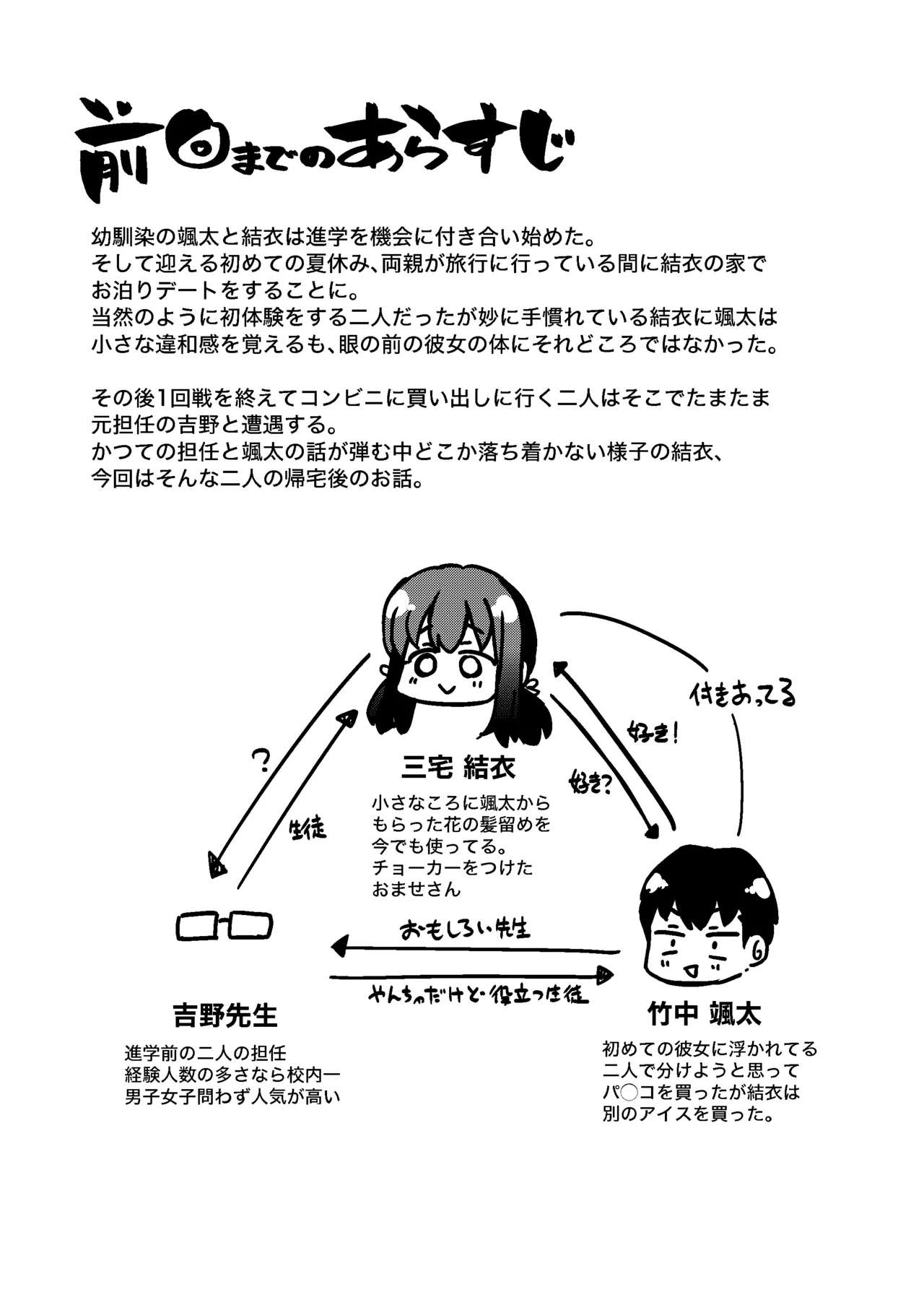君を好きな僕とあいつを忘れられない君と 中編+上編 - Page 34