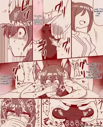 A former futanari fighter visits a high class massage parlor 9
