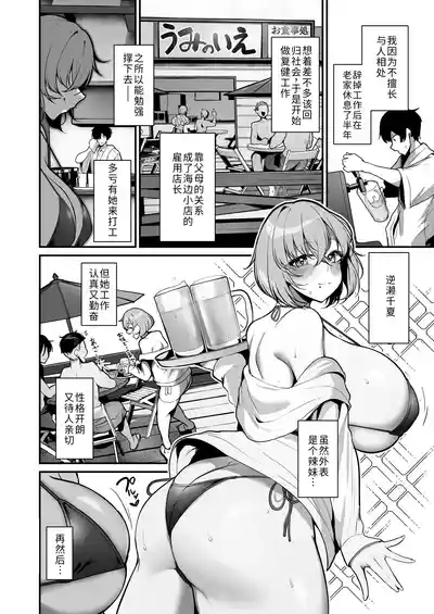 Seiyoku Tamatta Umi no Ie no Kyonyuu Bikini Gal to Ecchi shimakutta Hanashi | 和在那间海滨小店工作的、积累了性欲的巨乳比基尼女孩，疯狂做爱的故事 3
