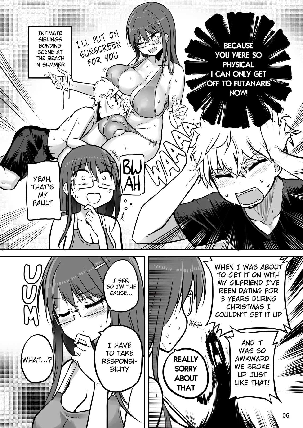 Futanari Nechan to Isshoni Daso!! - Page 6
