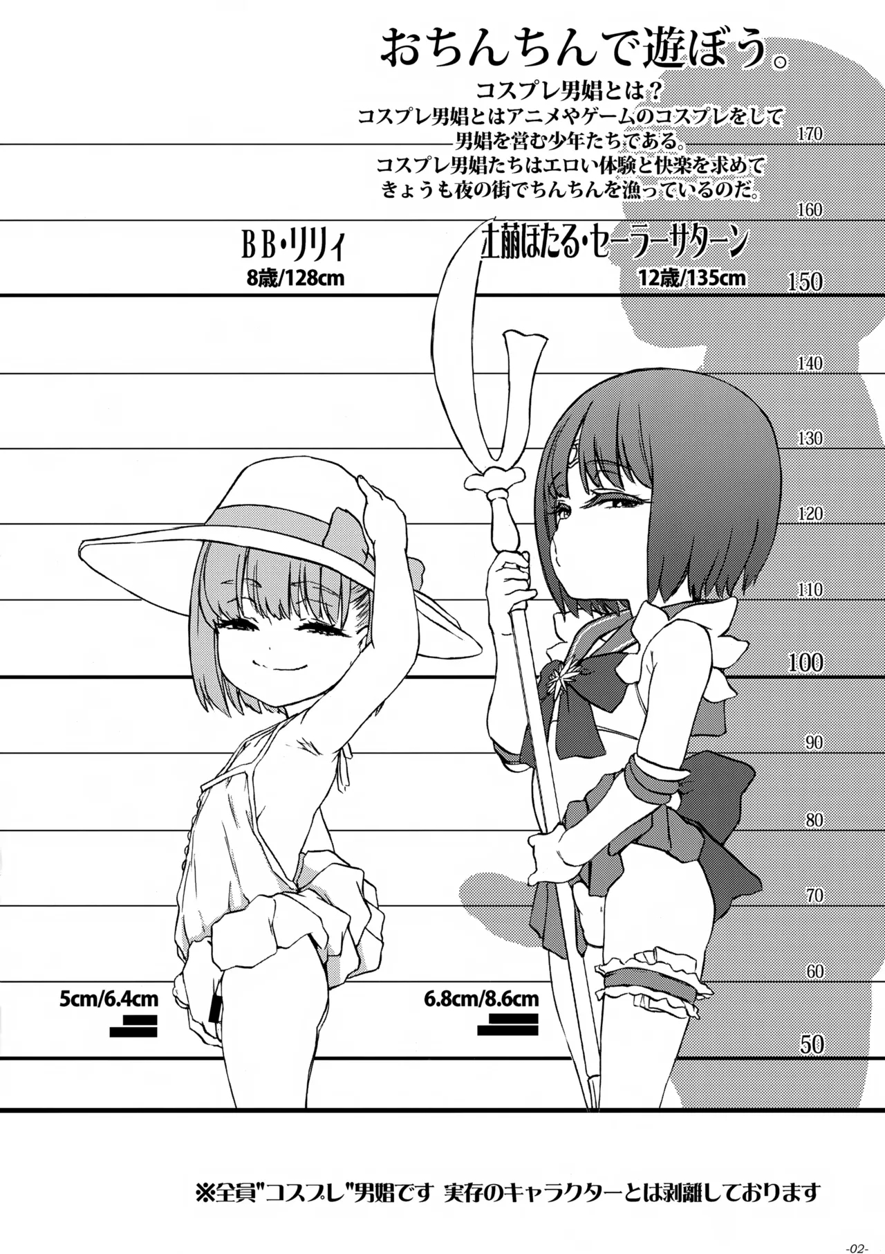 Chinkore 2025 Osu Mesugaki no Sekai Danshou Kataroku - Page 3