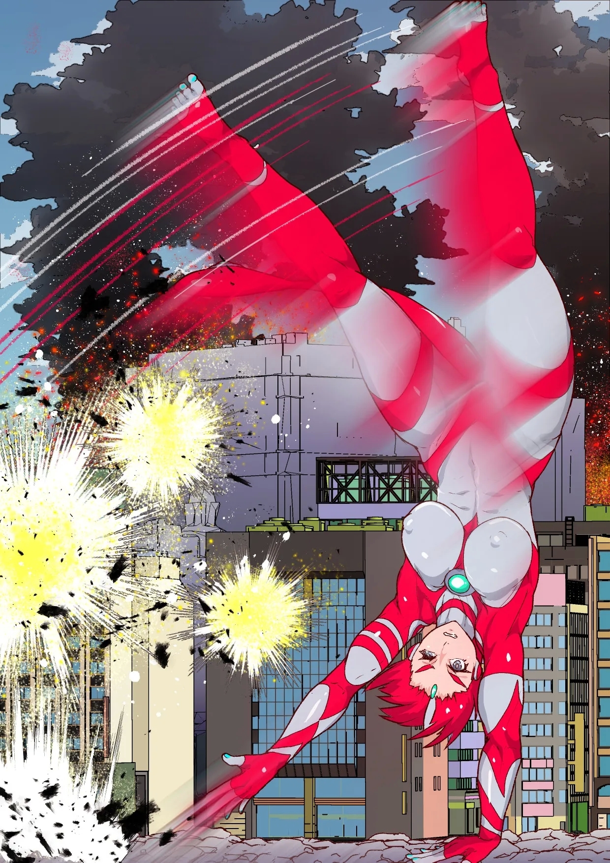 アトラルクスネオン4～絶叫!マシンモンスターに処刑されるヒロイン～巨大ヒロインは残虐絶叫マシーンで完全敗北地獄逝き…正義のヒロインは踏みにじられ尊厳は破壊される - Page 16