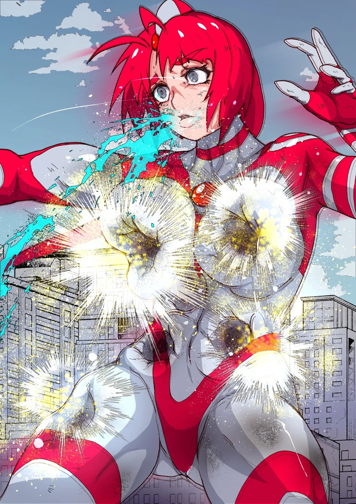 アトラルクスネオン4～絶叫!マシンモンスターに処刑されるヒロイン～巨大ヒロインは残虐絶叫マシーンで完全敗北地獄逝き…正義のヒロインは踏みにじられ尊厳は破壊される - Page 18