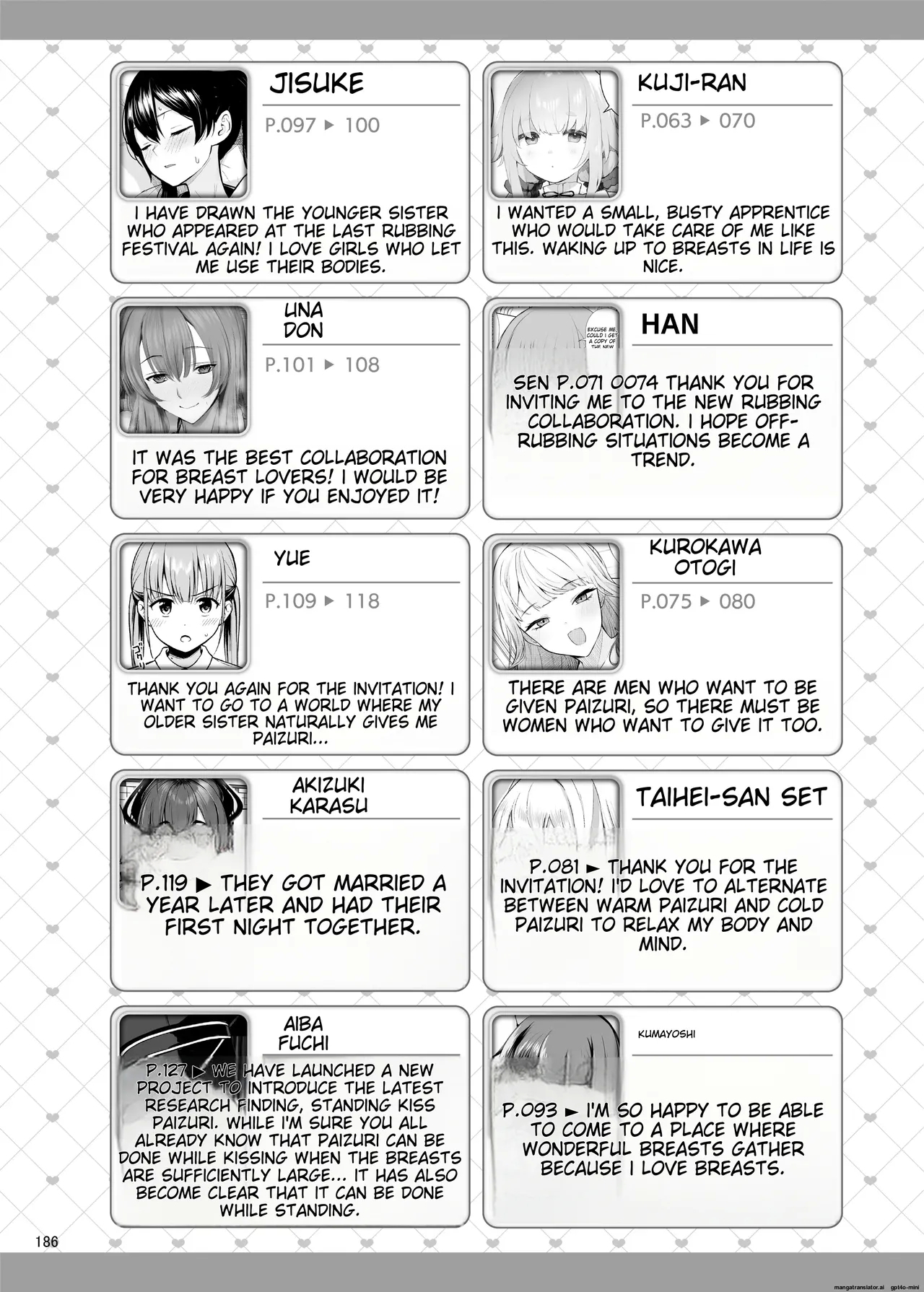 Paizuri Goudou "Zuri Taisai" - Page 188