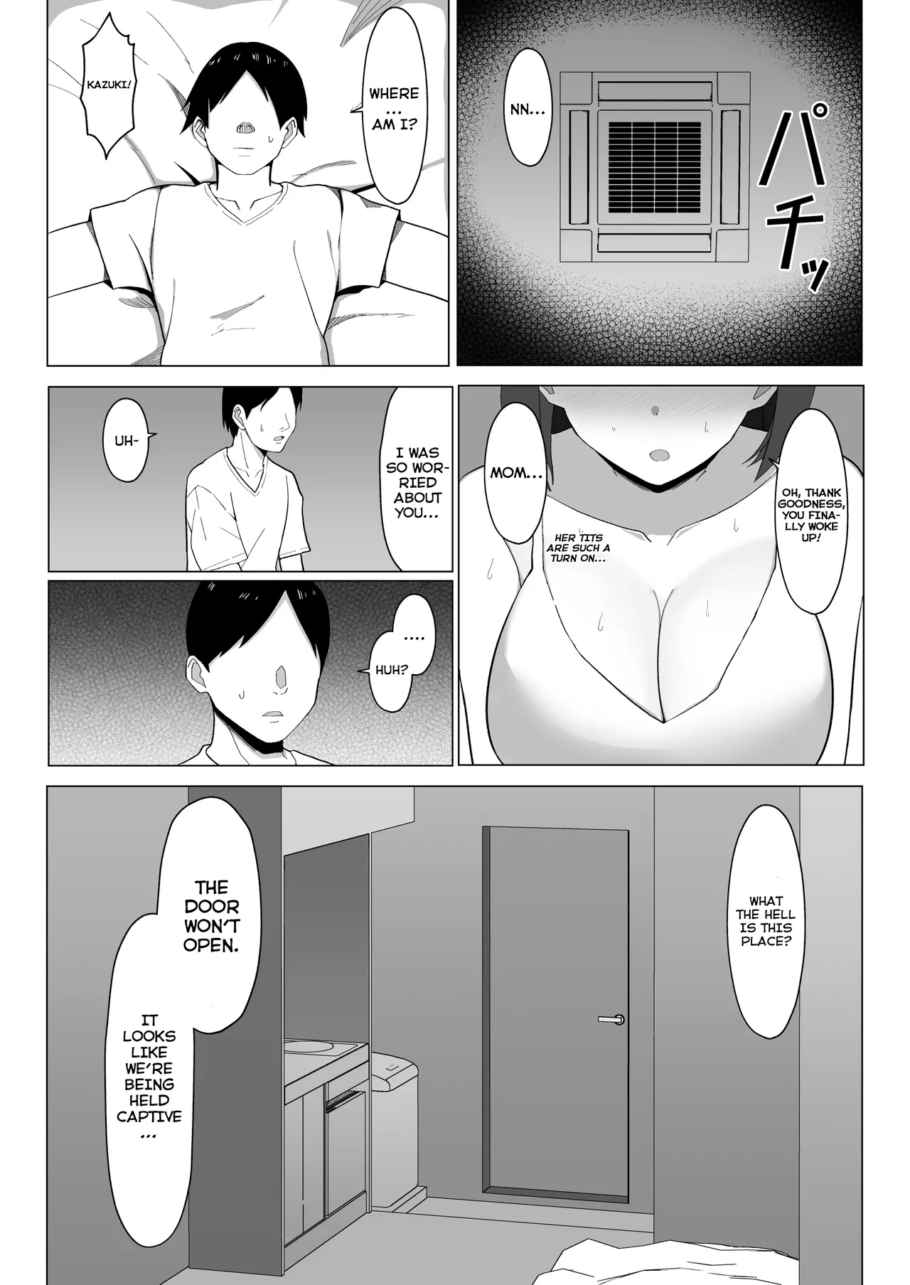 Kaa-chan to Sex Shinai to Derarenai Heya| A Room I Can't Leave Without Having Incestuous Sex With My Mom: My Nagging Mother and Rebellious Me - Page 12