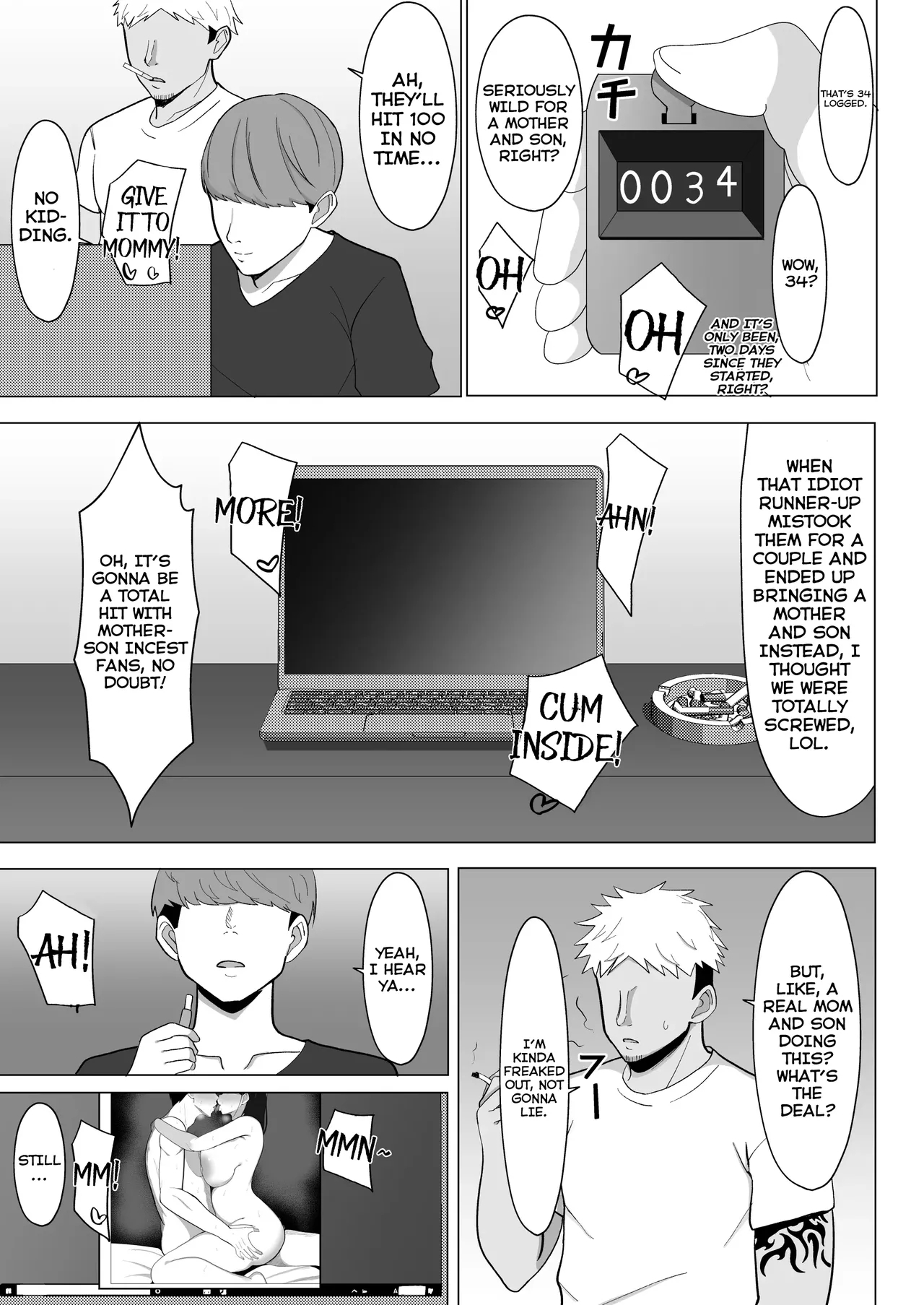 Kaa-chan to Sex Shinai to Derarenai Heya| A Room I Can't Leave Without Having Incestuous Sex With My Mom: My Nagging Mother and Rebellious Me - Page 56