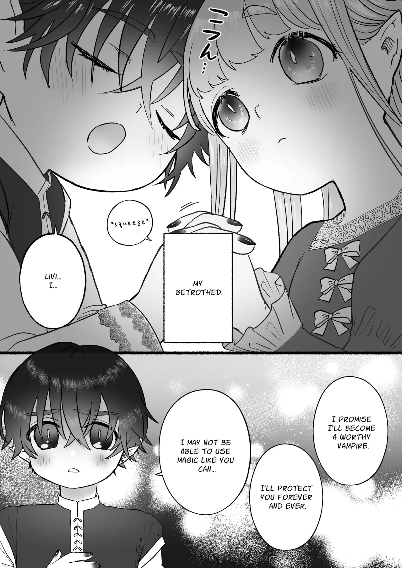 Kodoku na Kyuuketsuki ga Ningen ni Tensei Shita Konyakusha wo Teniireru made| How a Lonely Vampire Reclaims His Reincarnated Fiancée - Page 6