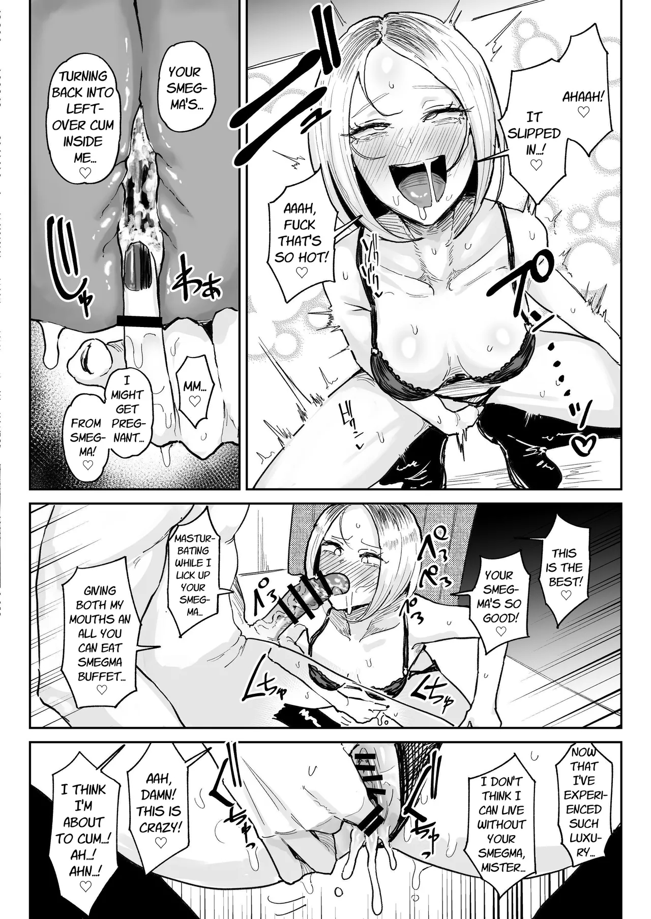 Chinkasu Daisuki Chinkagi Gal Namahame Berochuu Semen Geppu | Smegma Loving Dick Sniffin' Gal's Raw Fuck & Sloppy Kissing Semen Burps - Page 17