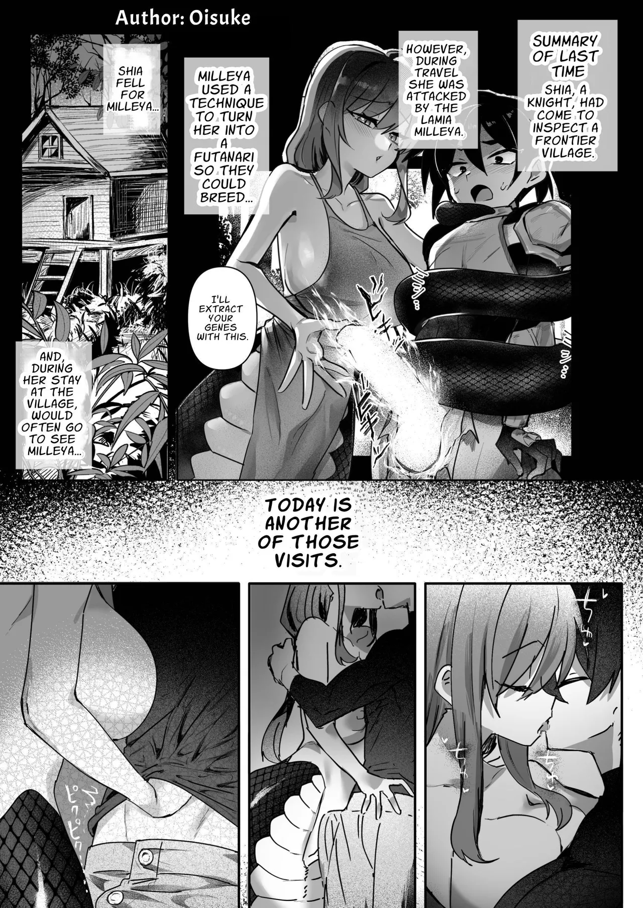 A Lamia Wants The Futa Knightess To Feel Good - Page 2