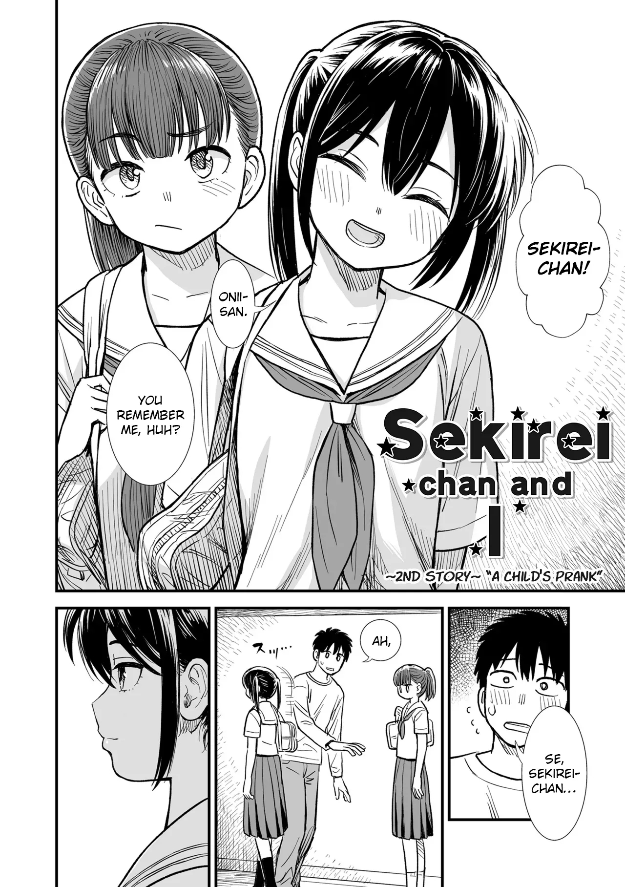 Kodomo no Itazura| Sekirei-chan and I Ch. 2 "A Child's Prank" - Page 2