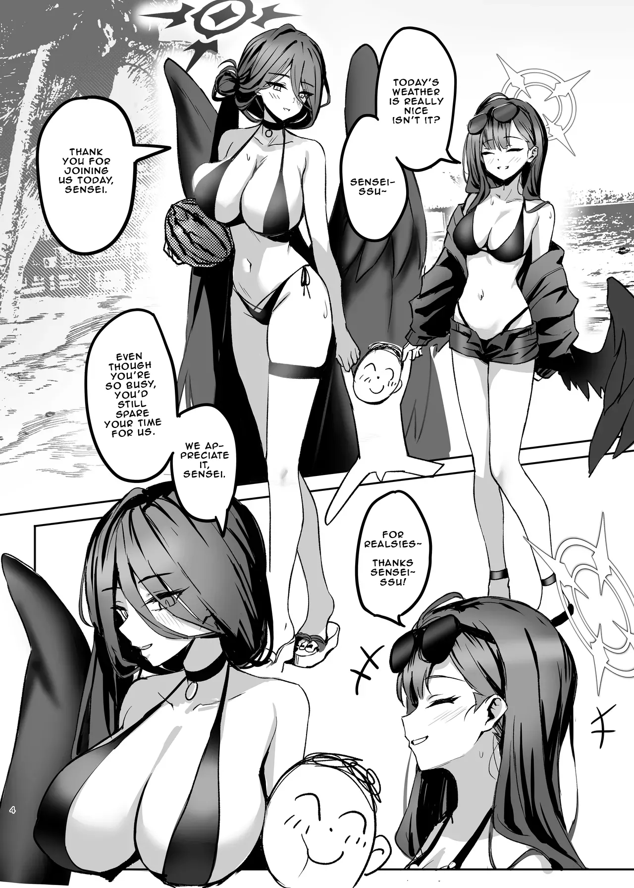 Sensei, Acchi de Ippatsu Iissu ka | Sensei, Let's have a quickie over there - Page 4