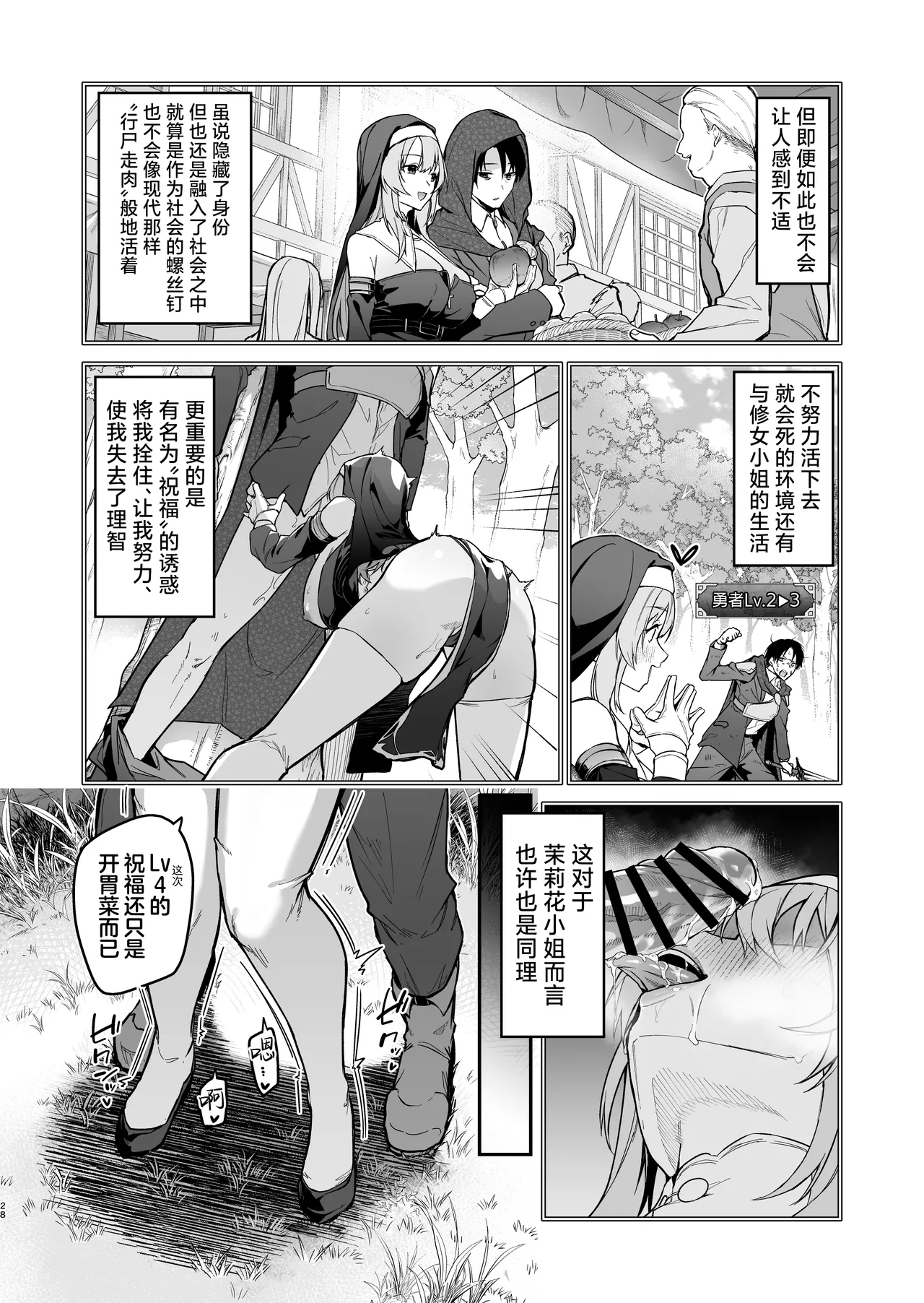 Yuusha level up de Sister kara Shukufuku o | 勇者在等级提升后于修女处得到祝福 - Page 28