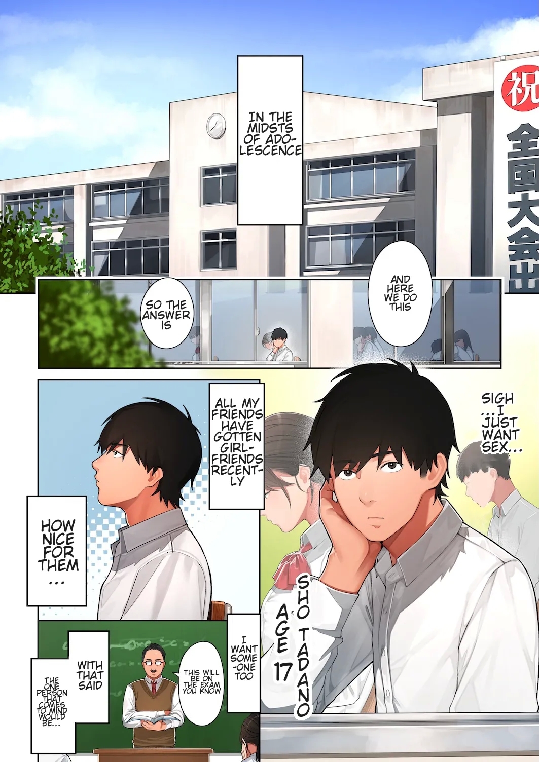 [Sakura no Tomoru Hi e] Kyouko-san wa Osananajimi no Okaa-san - Hentaiaz.com - 2