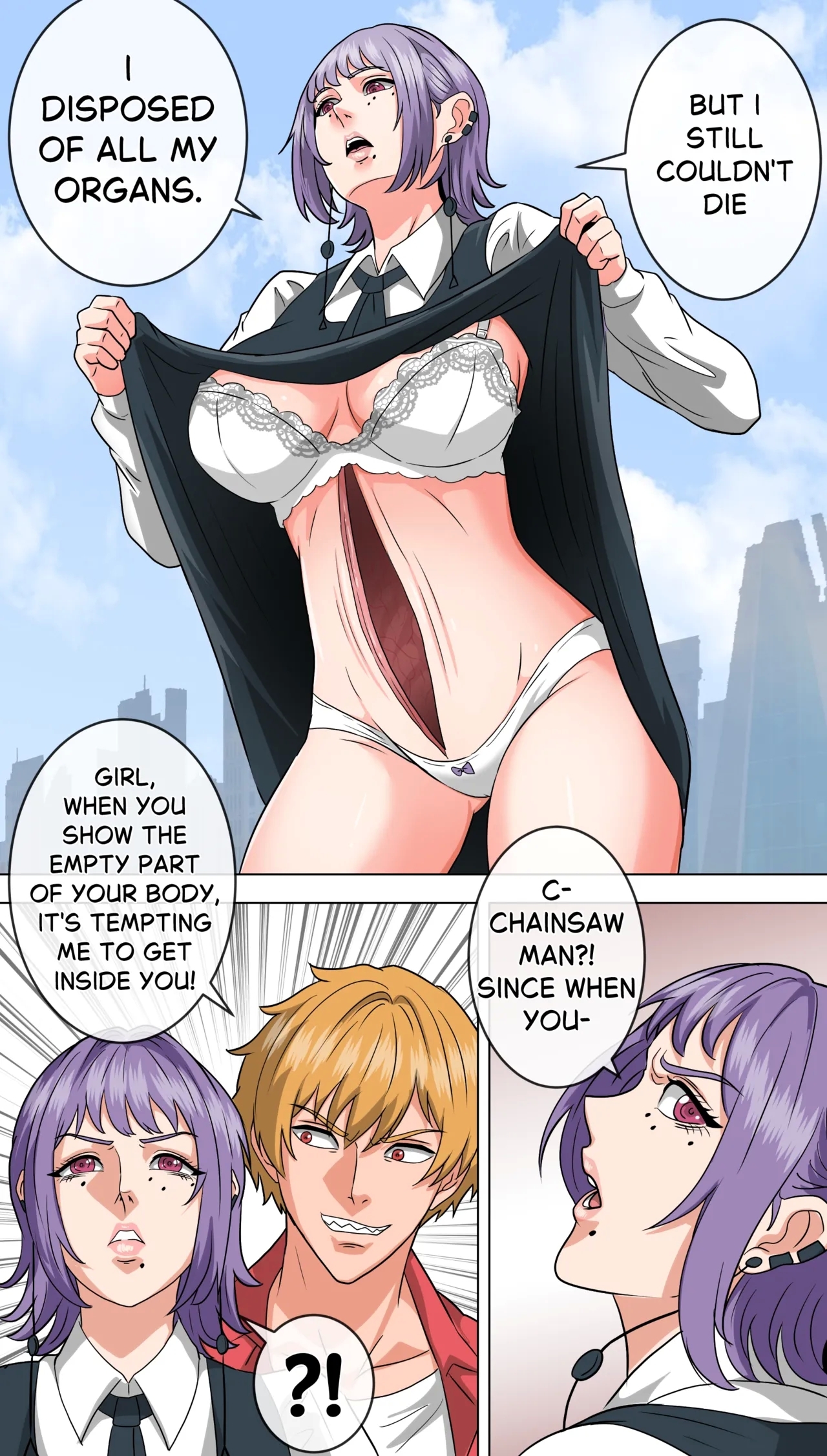 Let me in, Death-chan - Page 3