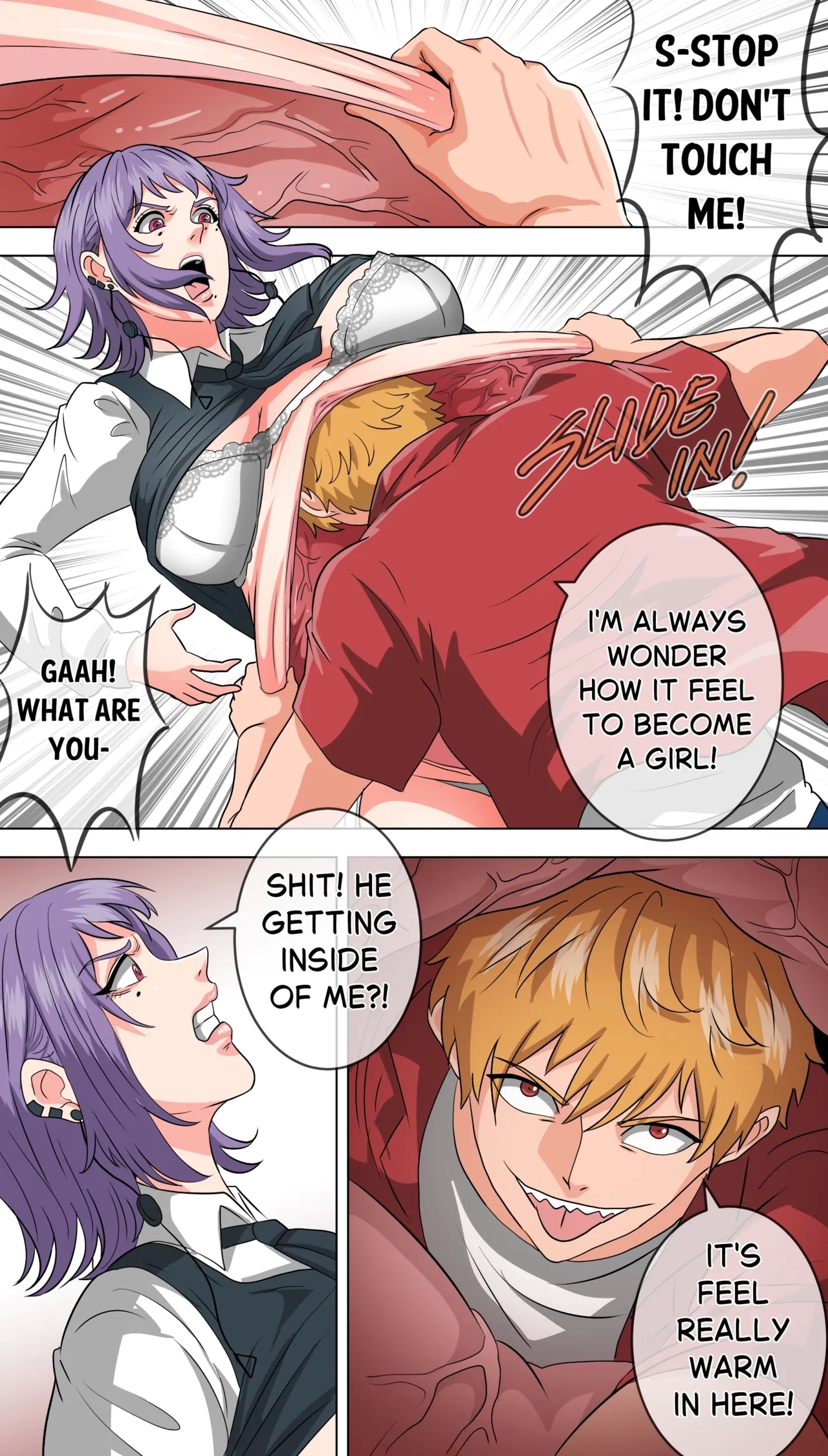 Let me in, Death-chan - Page 4