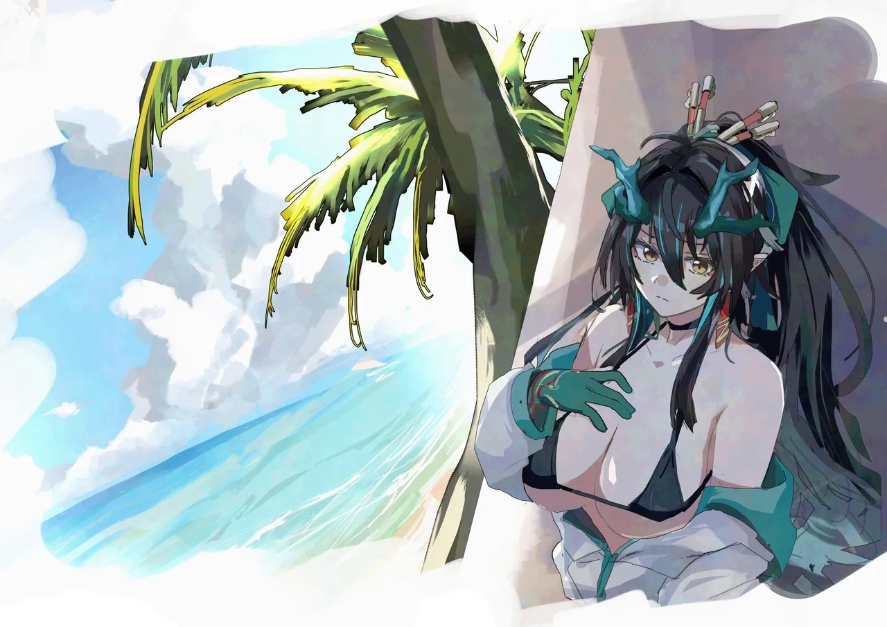 ‌shii to Mizugiecchisuru Hon丨和泳装的夕涩涩的本 - Page 1