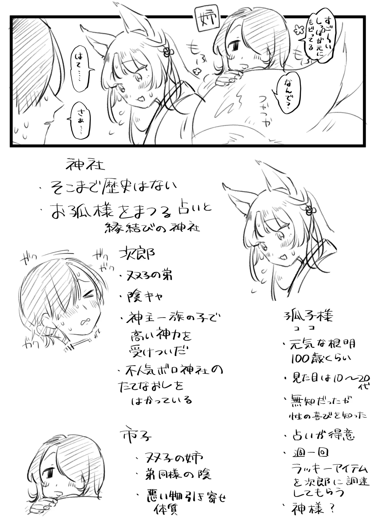 狐耳の無知神様と濃厚儀式交尾 - Page 13