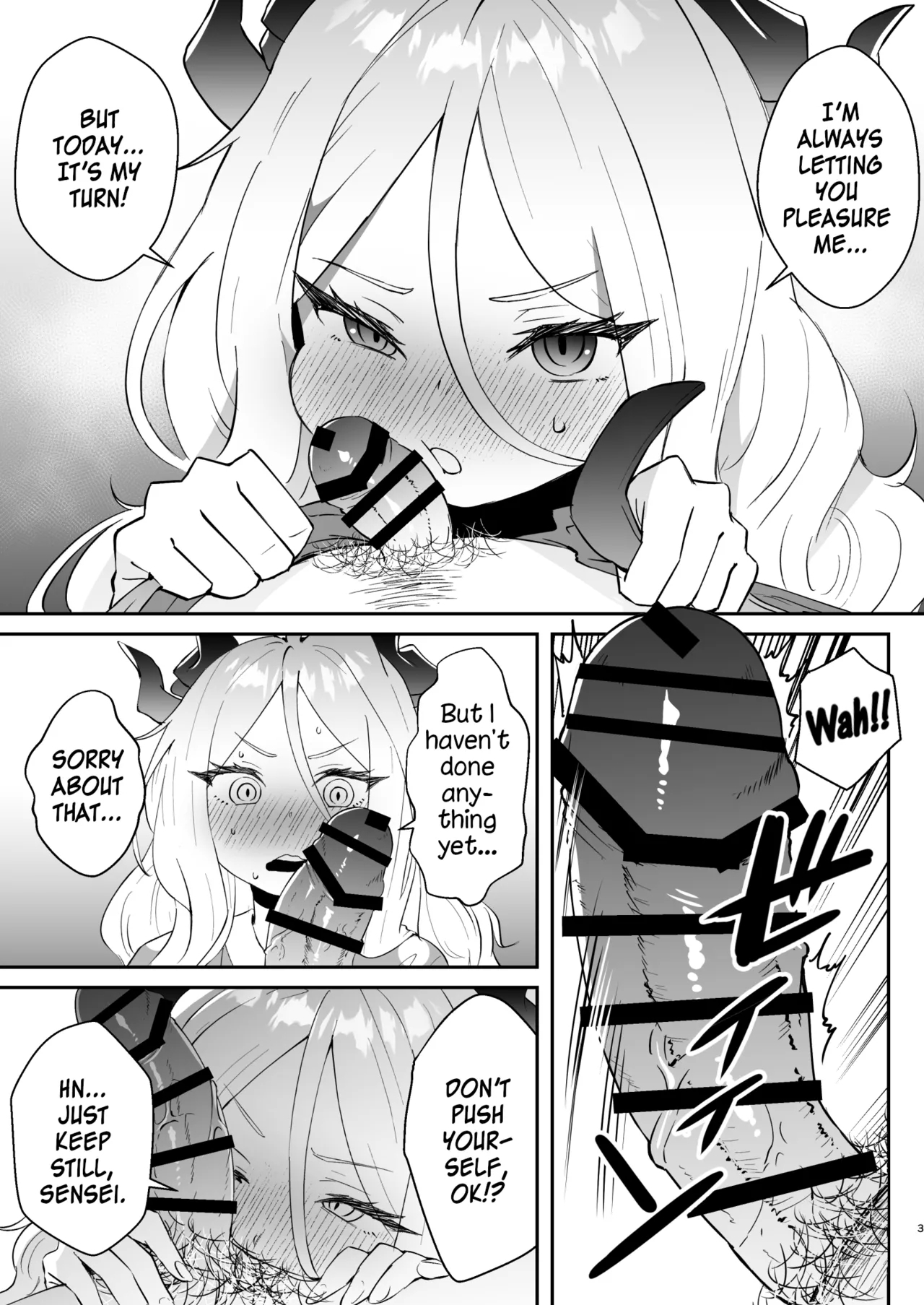 Kyou wa Watashi ga Ganbaru kara! | I'll take care of you! - Page 4