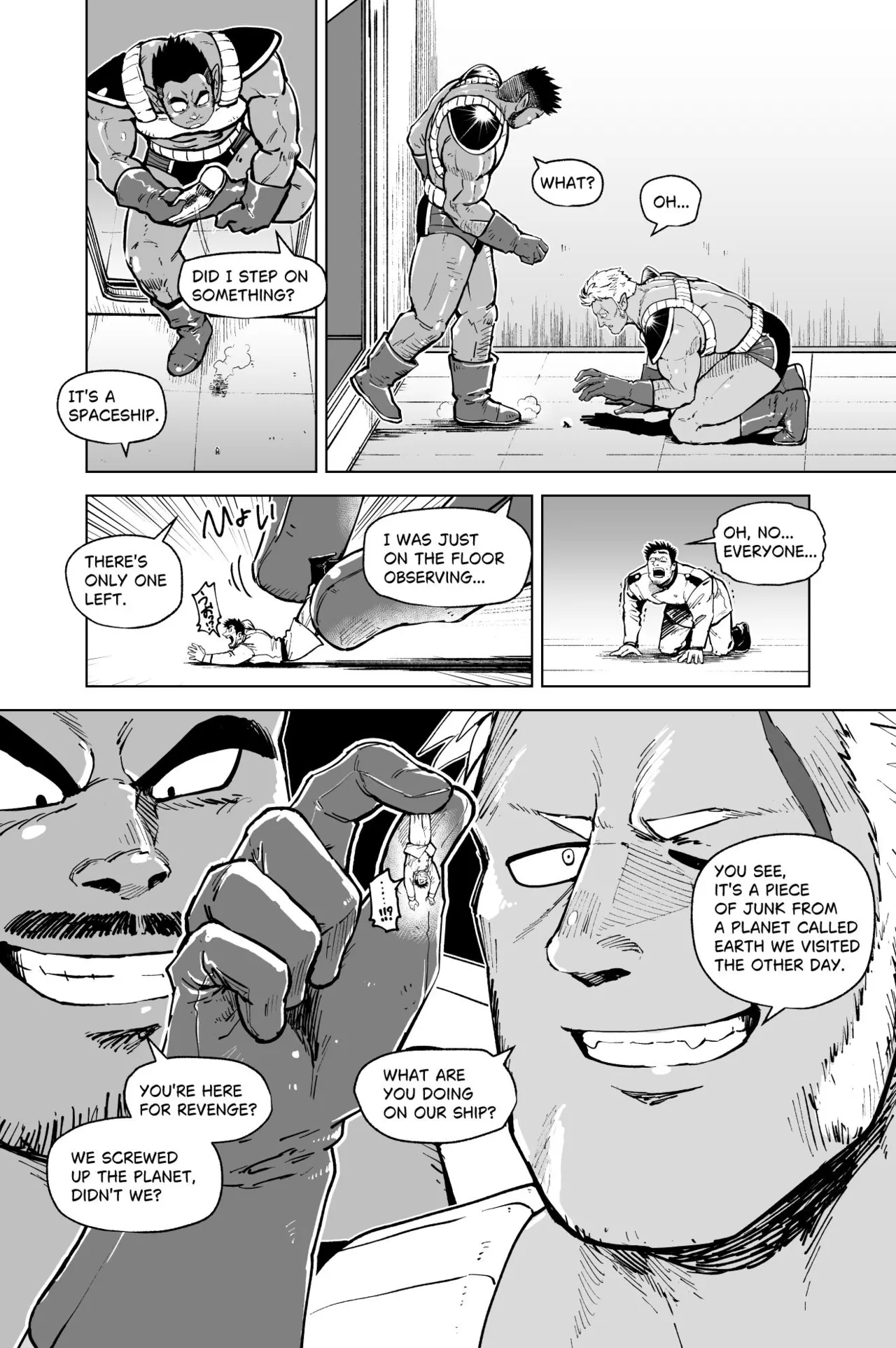 [GakuranmanGiant Aliens and Earth Spies 3