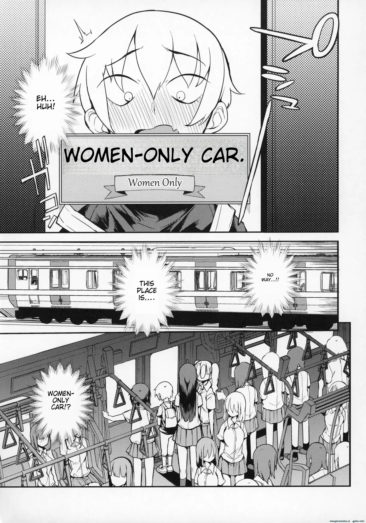 dosukebe jyosei senyou syaryou ni boku - Page 4