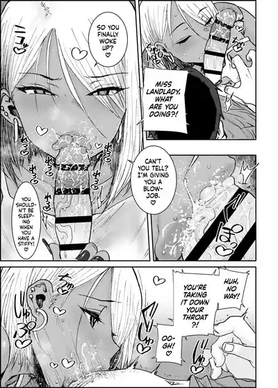 Daigaku no Ore, Kuro Gyaru Bijou KanrininSkinned Gyaru Landlady While She Rode Me Cowgirl 10