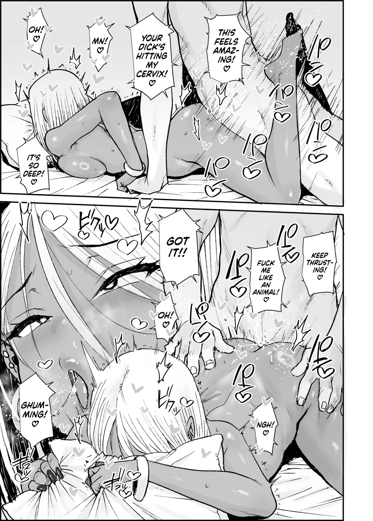 Daigaku no Ore, Kuro Gyaru Bijou KanrininSkinned Gyaru Landlady While She Rode Me Cowgirl - Page 28
