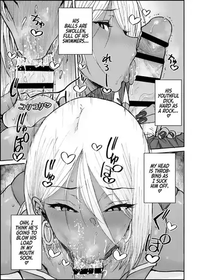 Daigaku no Ore, Kuro Gyaru Bijou KanrininSkinned Gyaru Landlady While She Rode Me Cowgirl 8