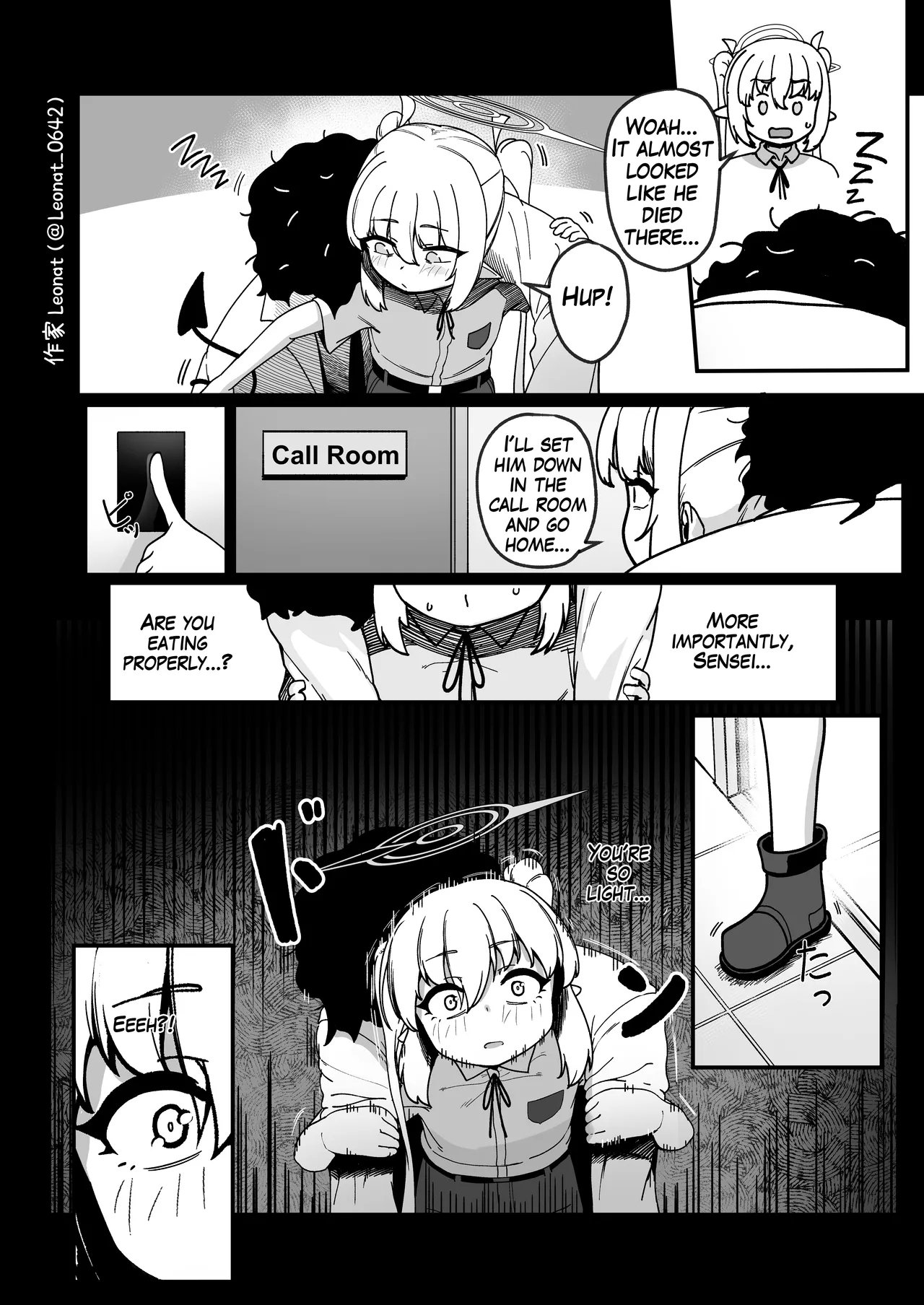 Yakin Sensei to Osewa Gakari | Night Shift Sensei and His Caretaker Part 1 - Page 4
