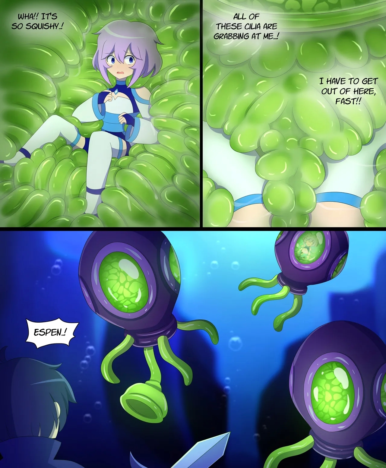 Seraph Ascent Chapter 1 With Route B : OCEAN TRENCH - Page 15