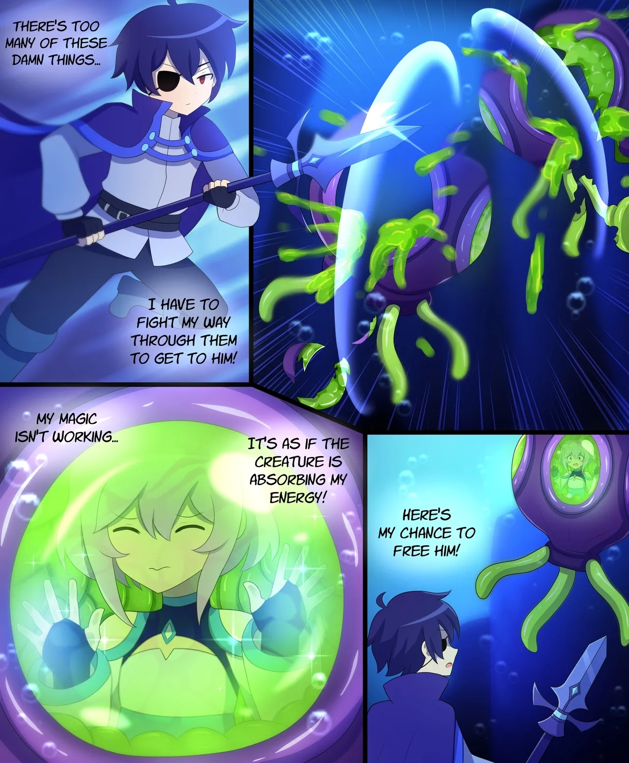 Seraph Ascent Chapter 1 With Route B : OCEAN TRENCH - Page 16